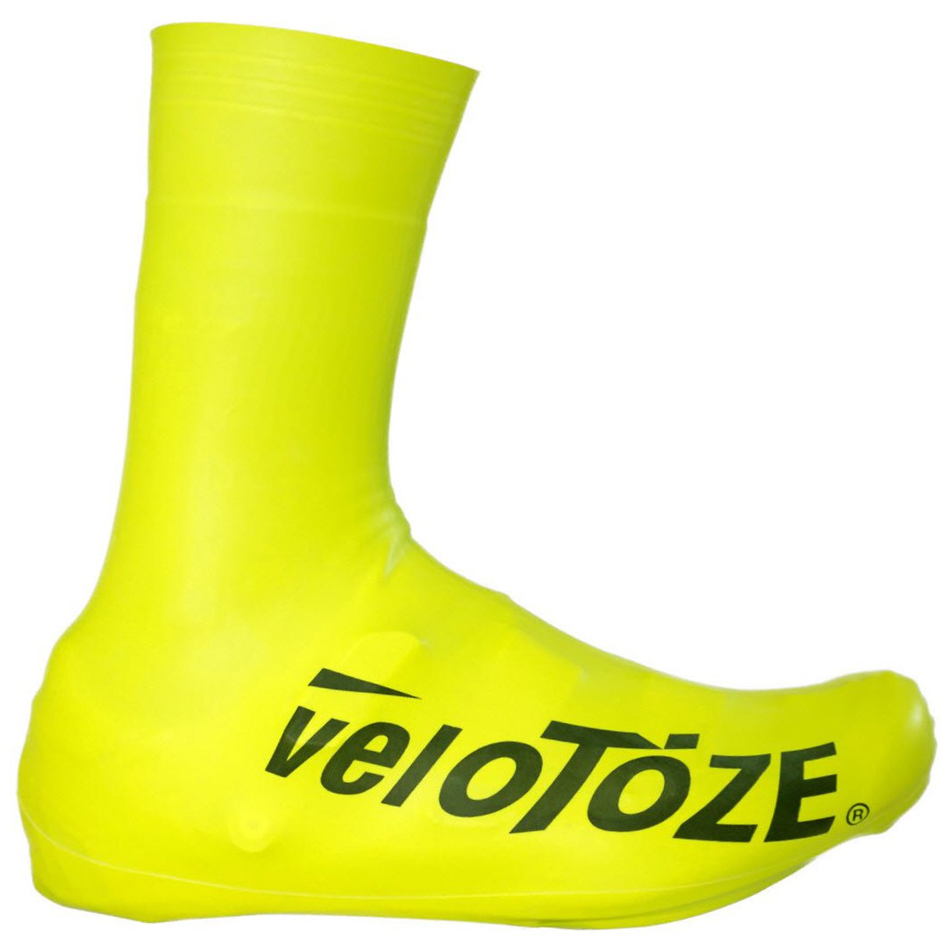 Produktbild von veloToze Tall Shoe Cover Road 2.0 - Überschuh Lang - Viz-yellow