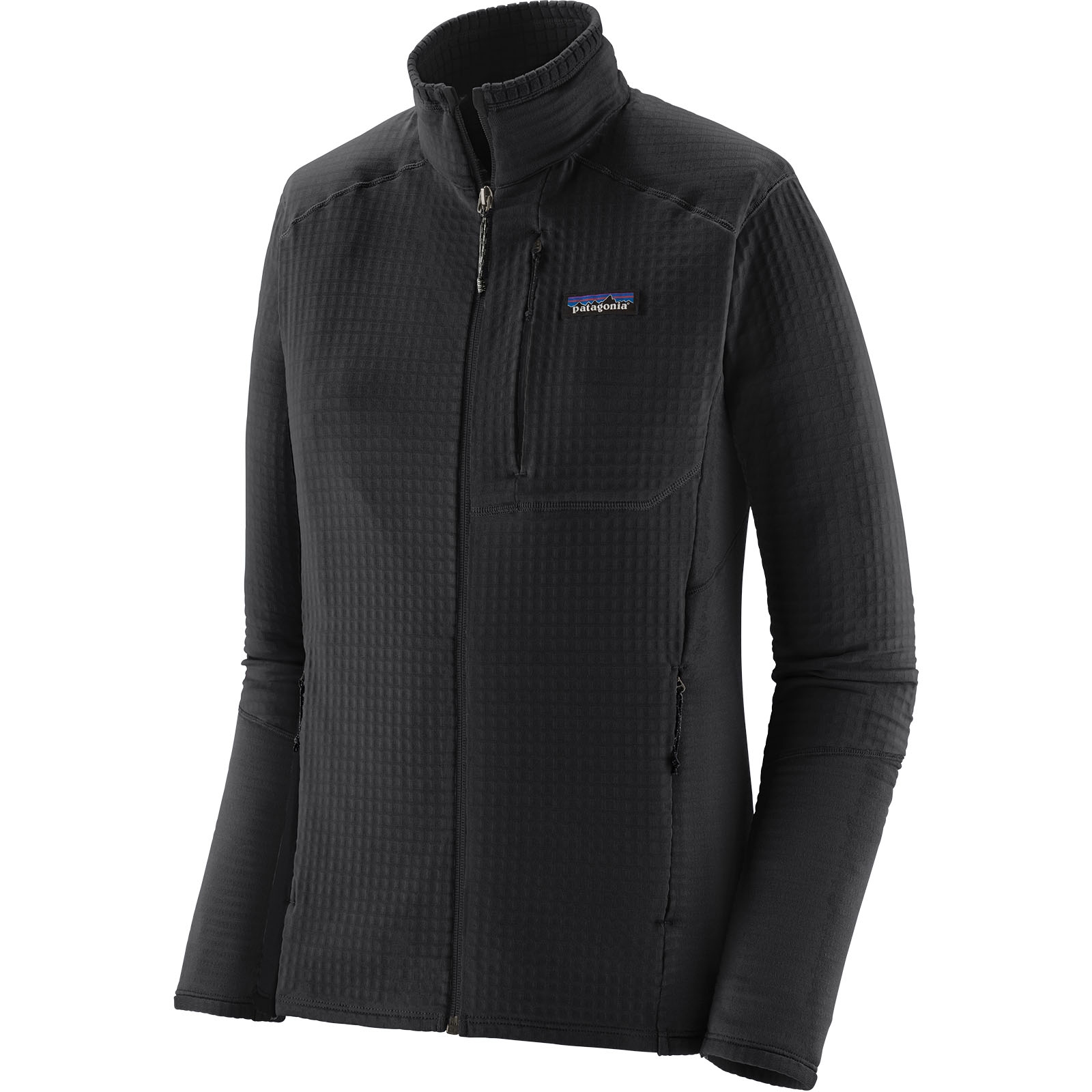 Produktbild von Patagonia R1 Hybrid Fleecejacke Damen - Schwarz