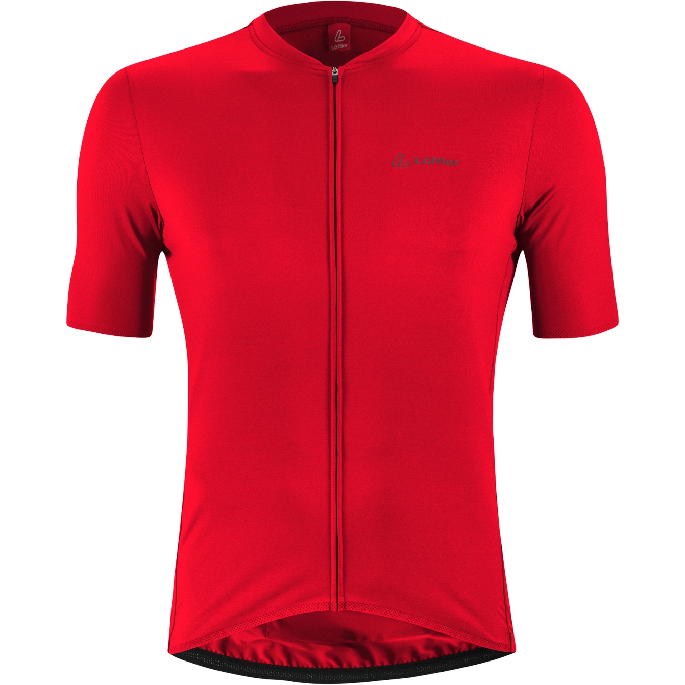 Produktbild von Löffler Clear Mid Full Zip Bike Trikot Herren - rot 551