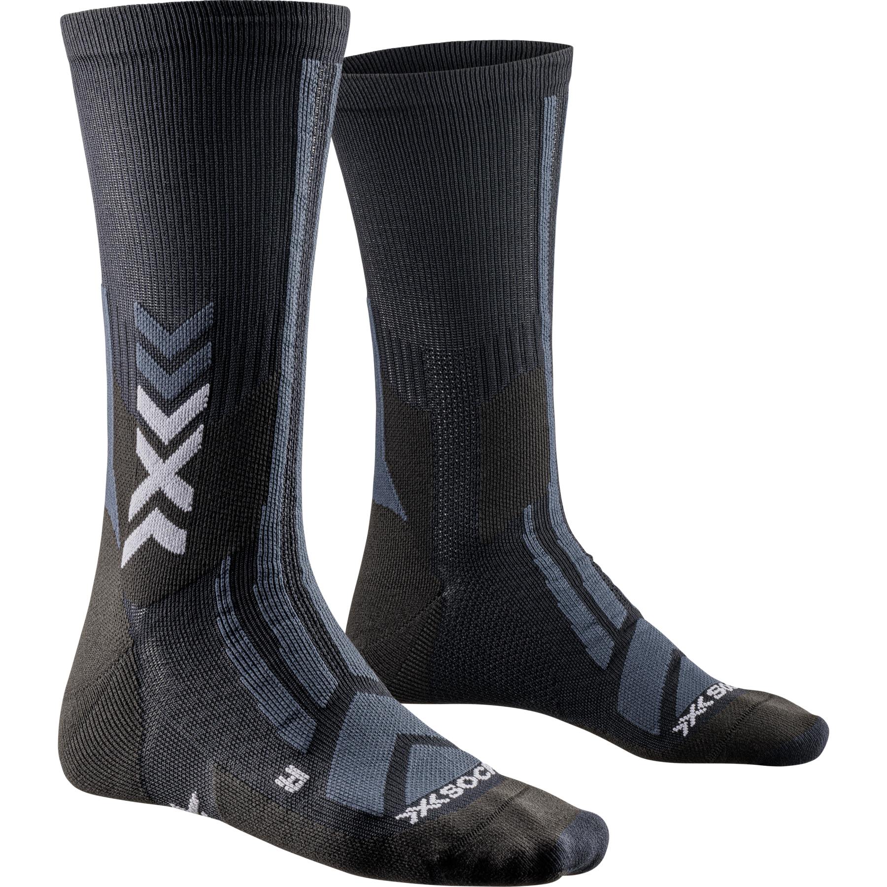 Picture of X-Socks Hike Discover Crew Socks - black/charcoal