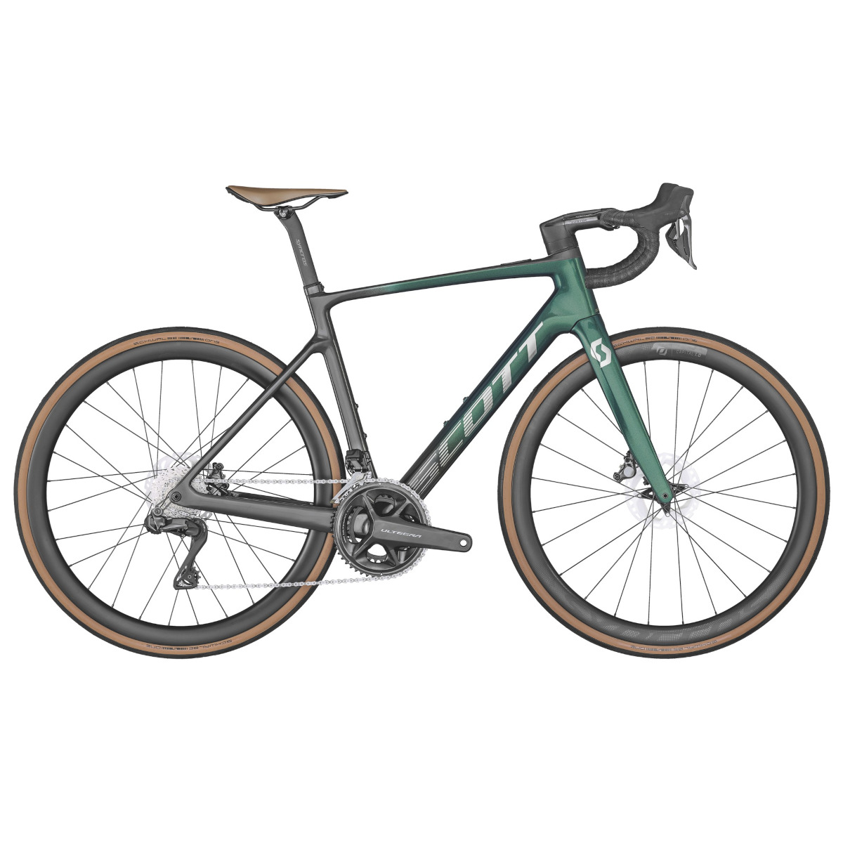 Picture of SCOTT ADDICT eRIDE 10 - Road E-Bike - Carbon - 2022 - prism aqua green / chrome - 2nd Choice