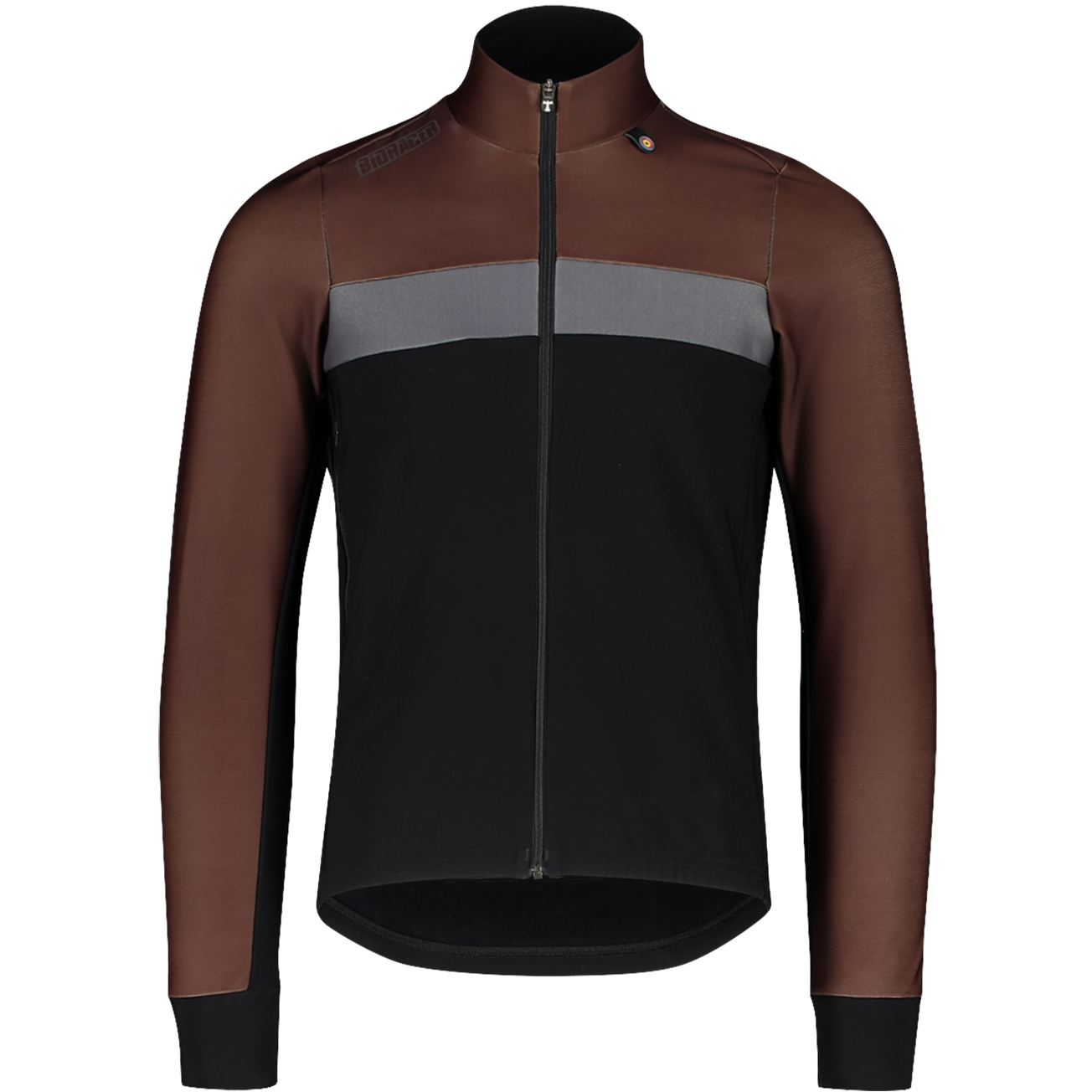 Picture of Bioracer Spitfire Tempest Thermal Long Sleeve Jersey Men - dark chocolate