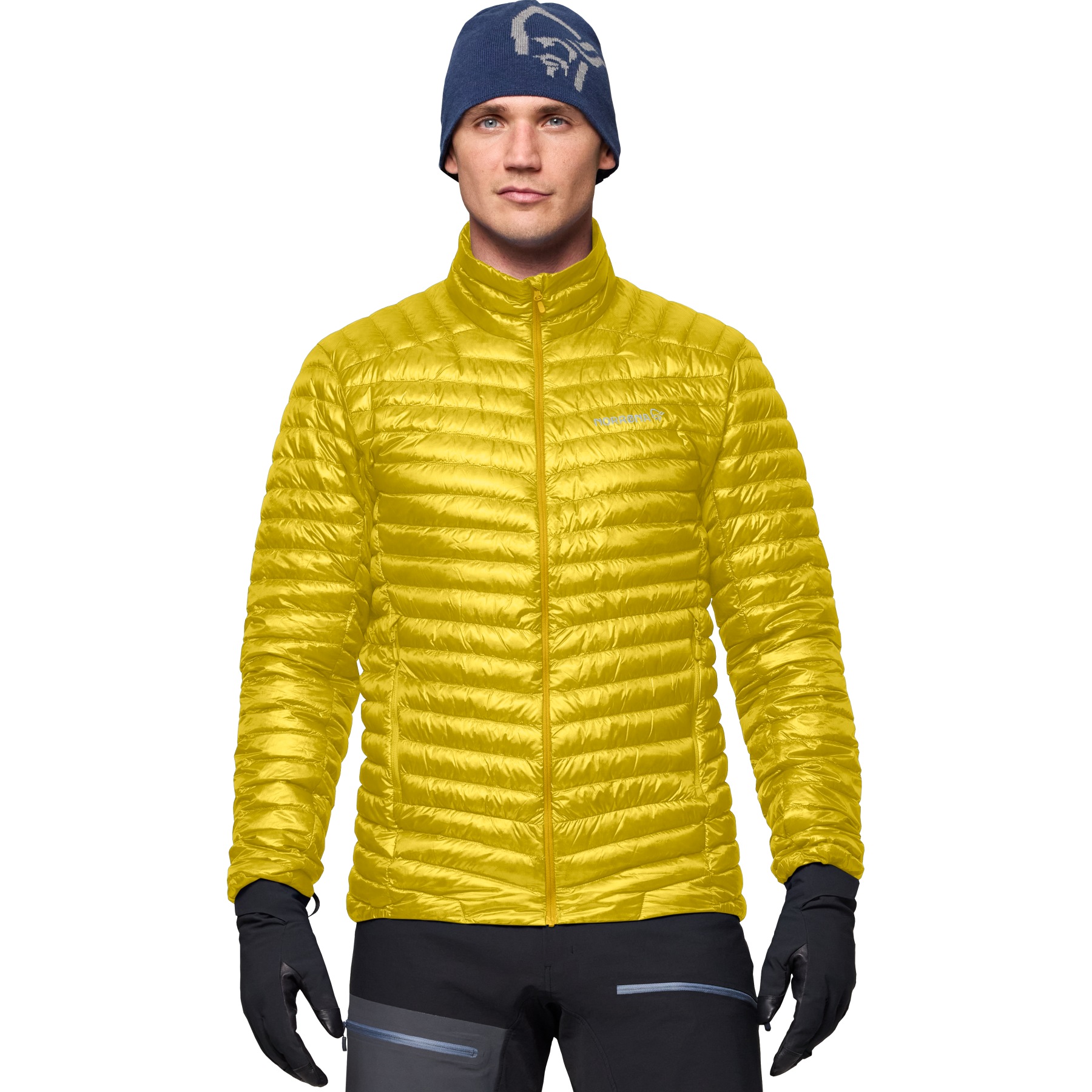 Norrona trollveggen down800 Super Light Jacket Men - Antique Moss