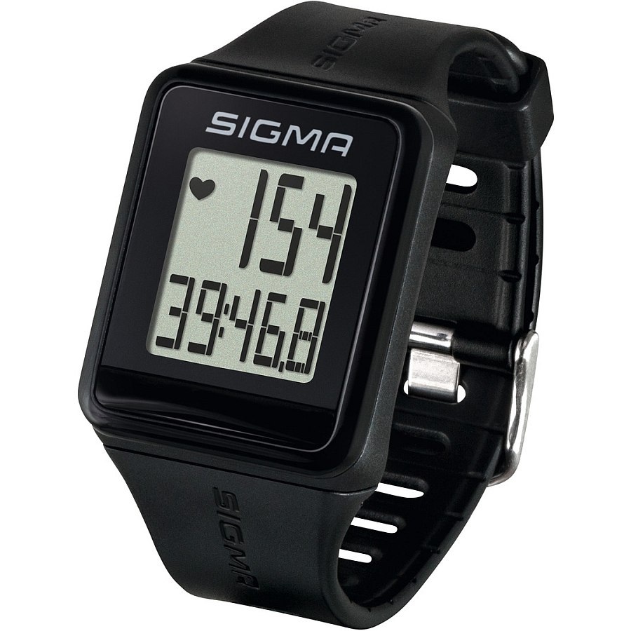 Productfoto van Sigma Sport iD.GO Sportswatch Heart Rate Monitor (HRM) - black