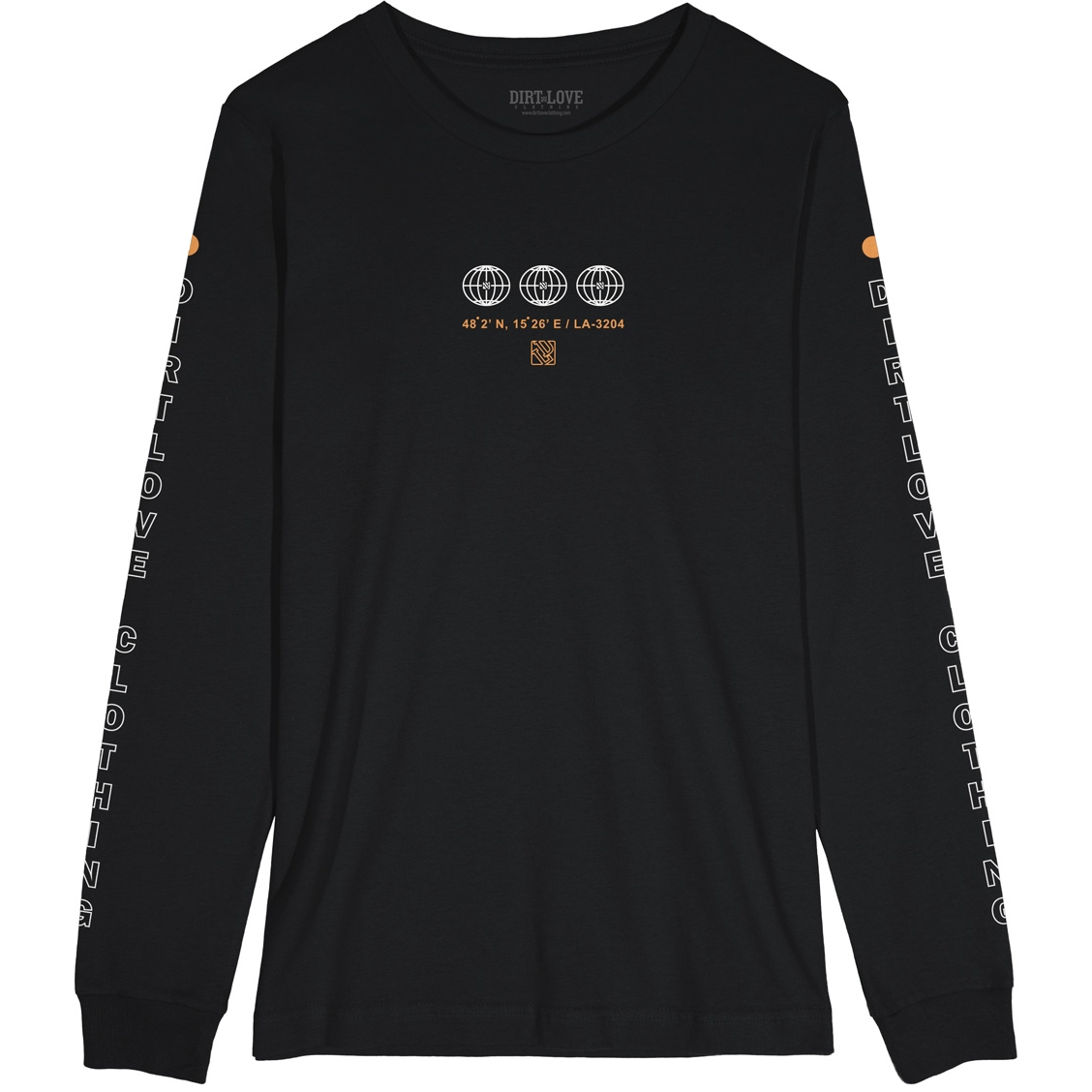 Productfoto van Dirt Love Habitat Longsleeve T-Shirt - black