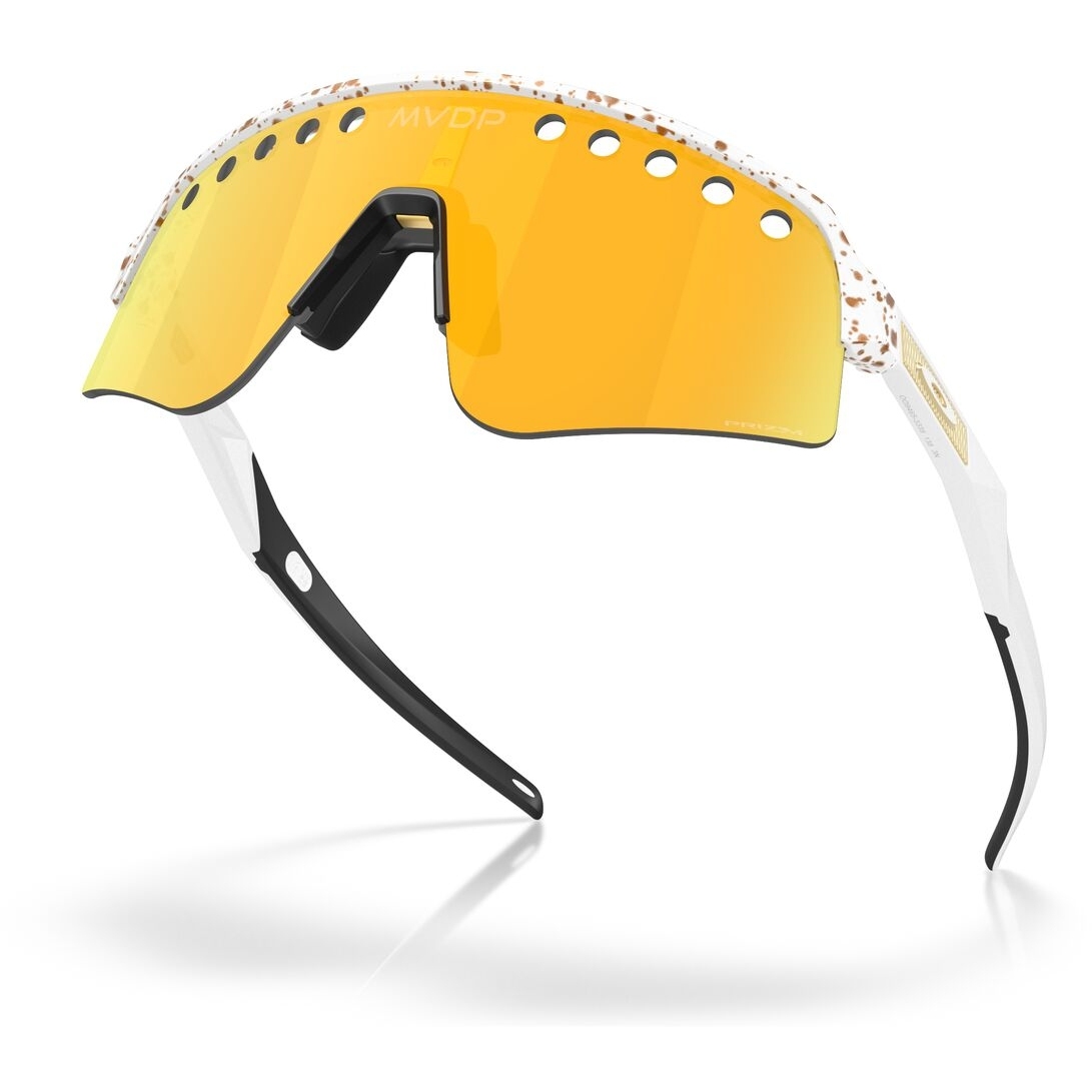 Oakley Sutro Lite Sweep Glasses - MVDP Red Gold Splatter/Prizm 24k