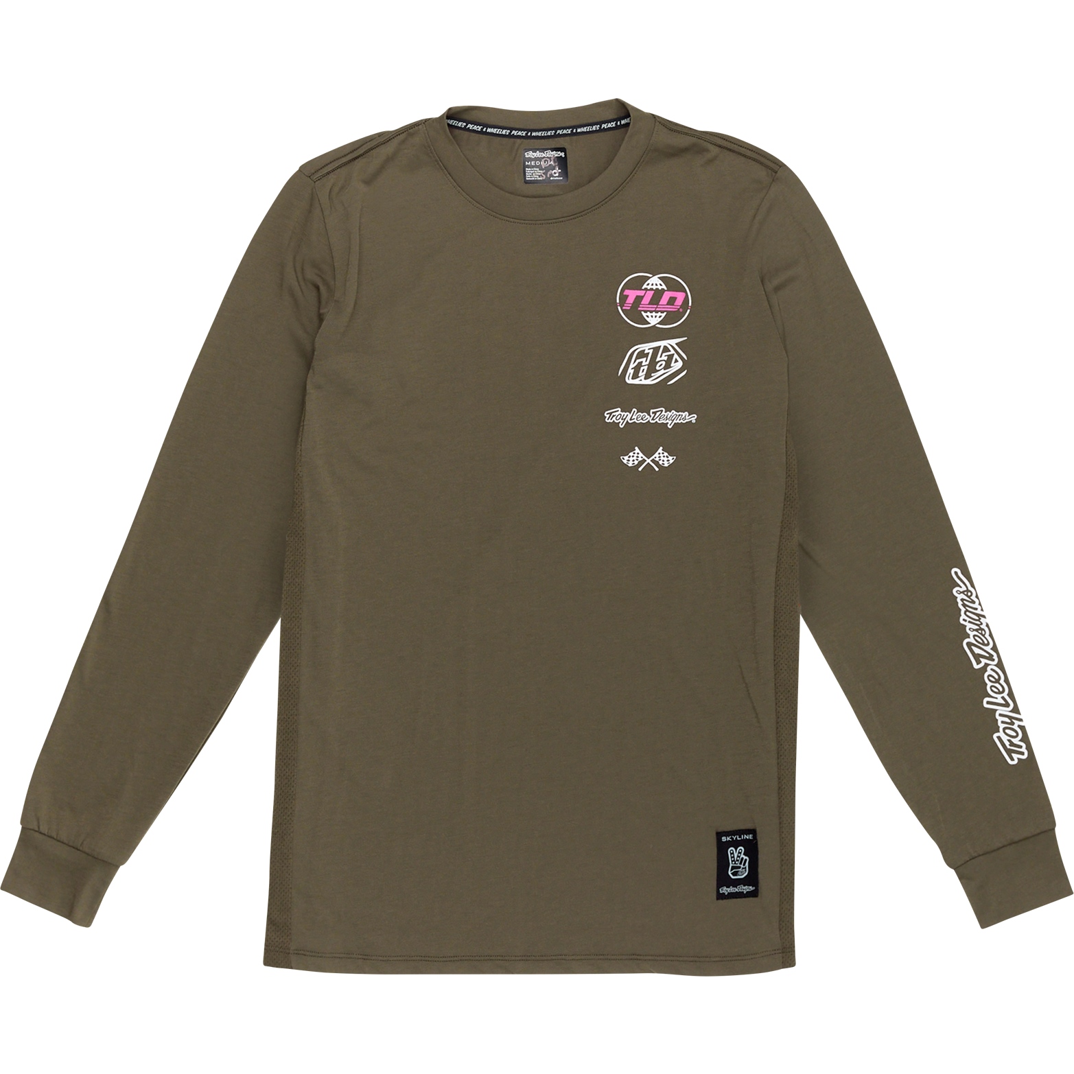 Produktbild von Troy Lee Designs Skyline Ride Langarmtrikot Herren - Worldwide Caper