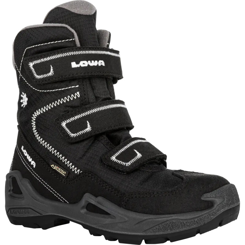 Produktbild von LOWA Milo GTX Hi Winterschuhe Kinder - schwarz/hellgrau (Größe 25-35)