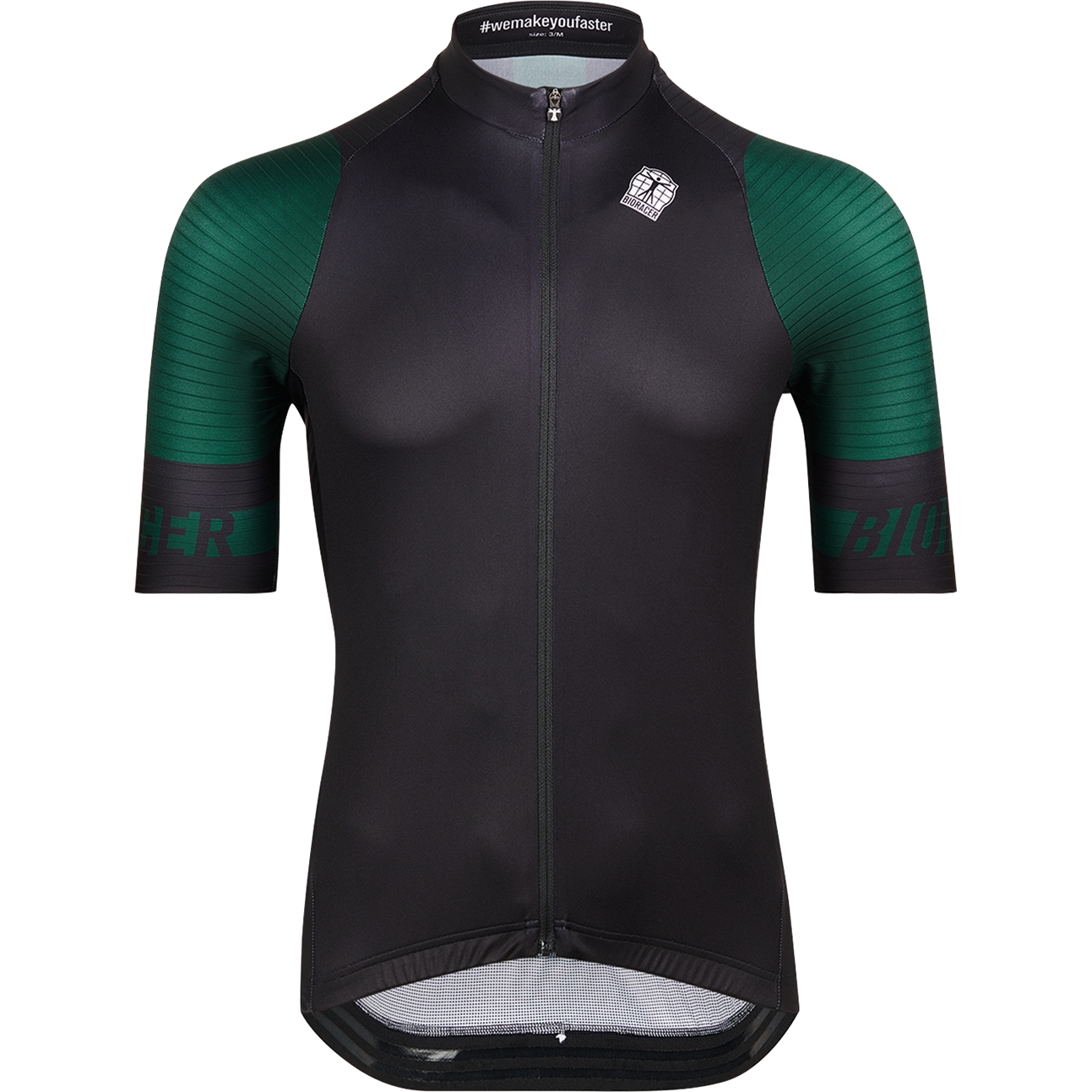Picture of Bioracer Icon Shortsleeve Jersey - Classic - black dark green