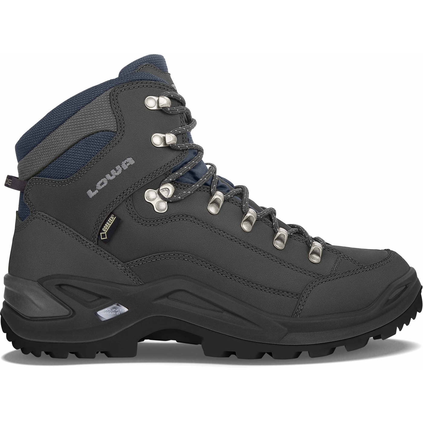 Picture of LOWA Renegade GTX Mid Small Men&#039;s Mountaineering Shoes - Dark Grey