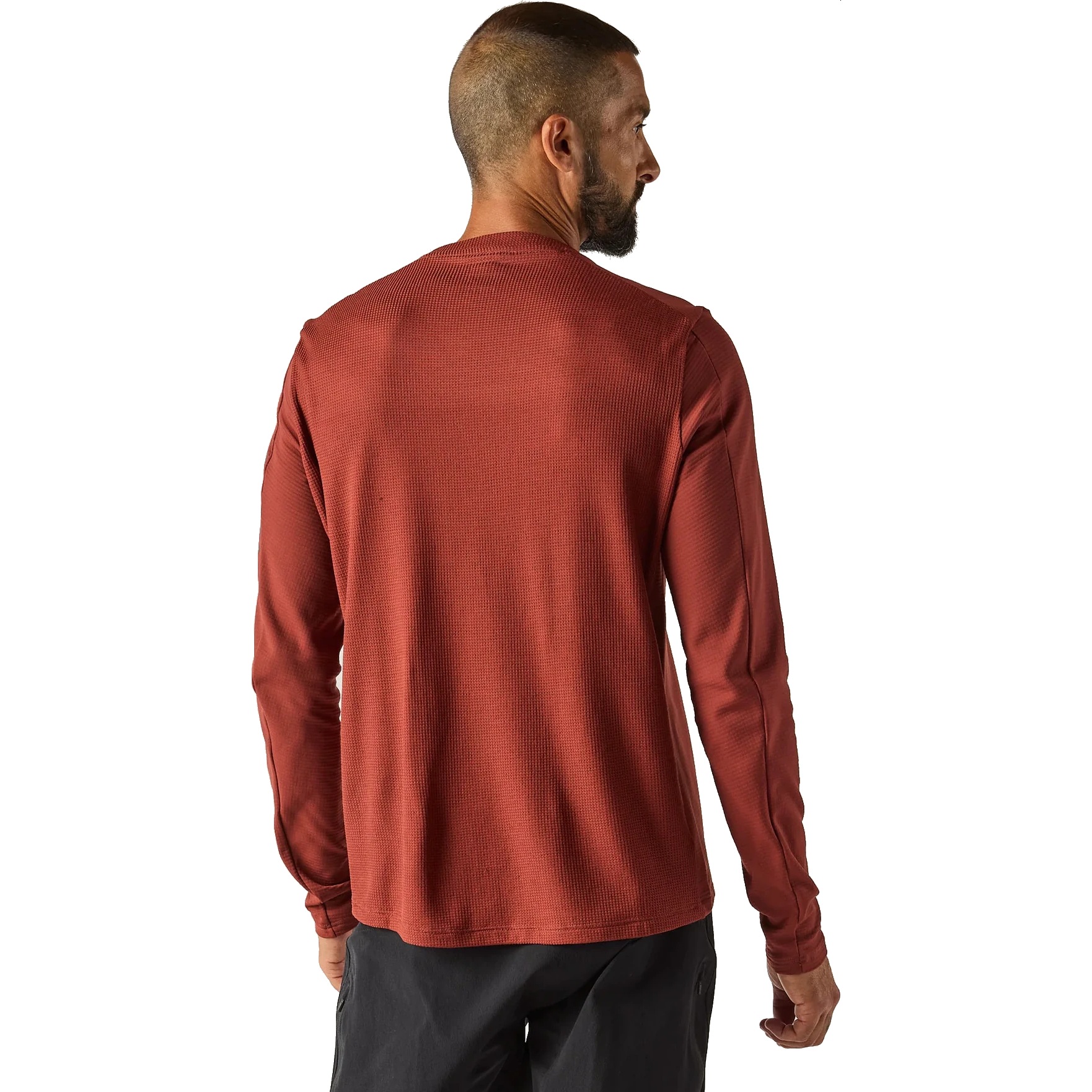 T-shirt homme maille côtelée manches courtes pure laine mérinos