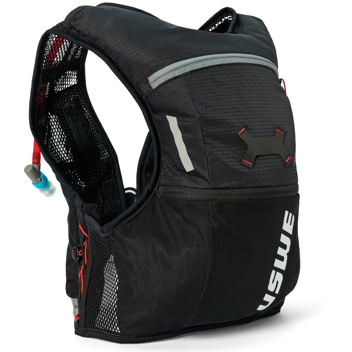 USWE Rush 8L Vest met Drinksysteem - zwart-grijs | BIKE24
