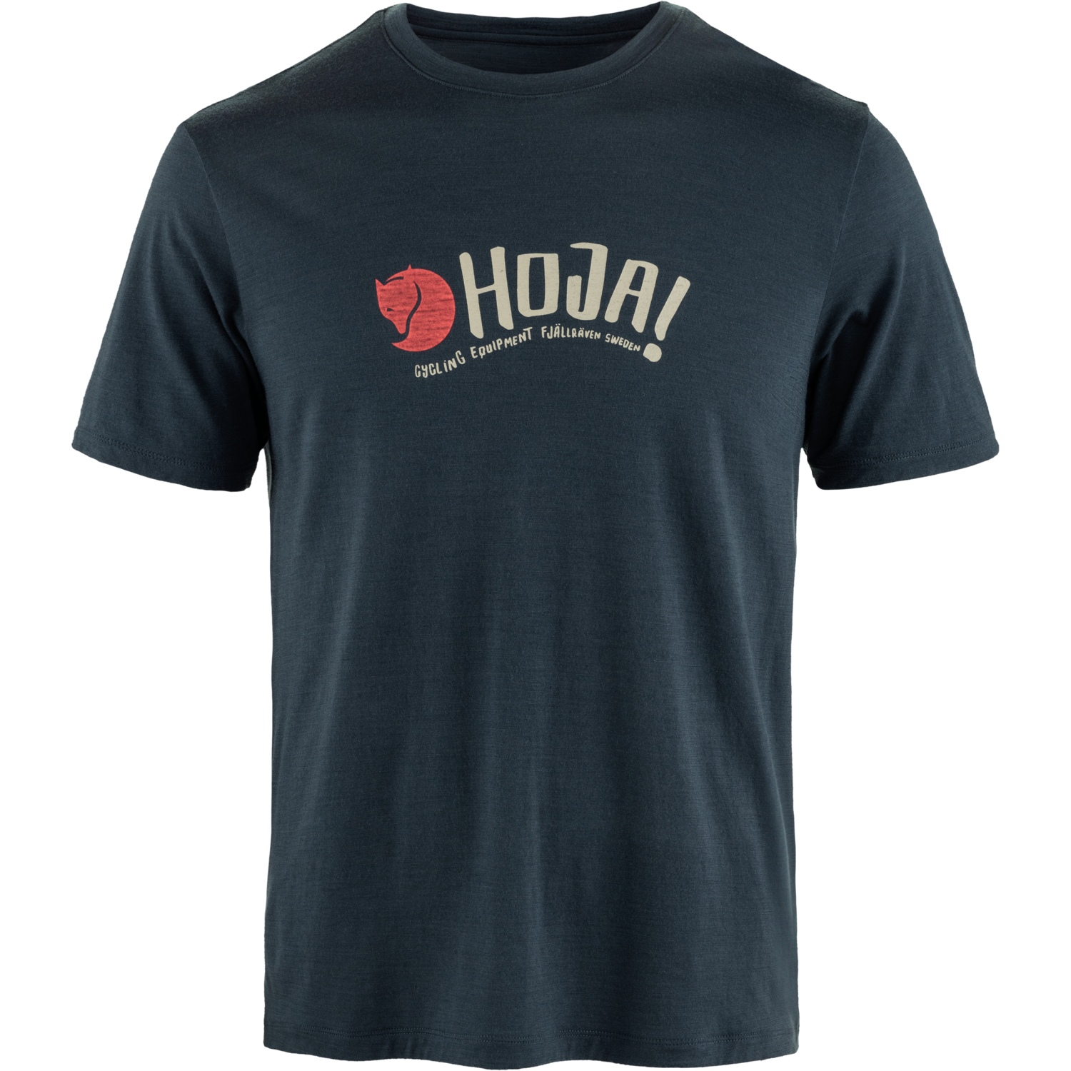 Productfoto van Fjällräven Hoja Wool T-Shirt Heren - dark navy
