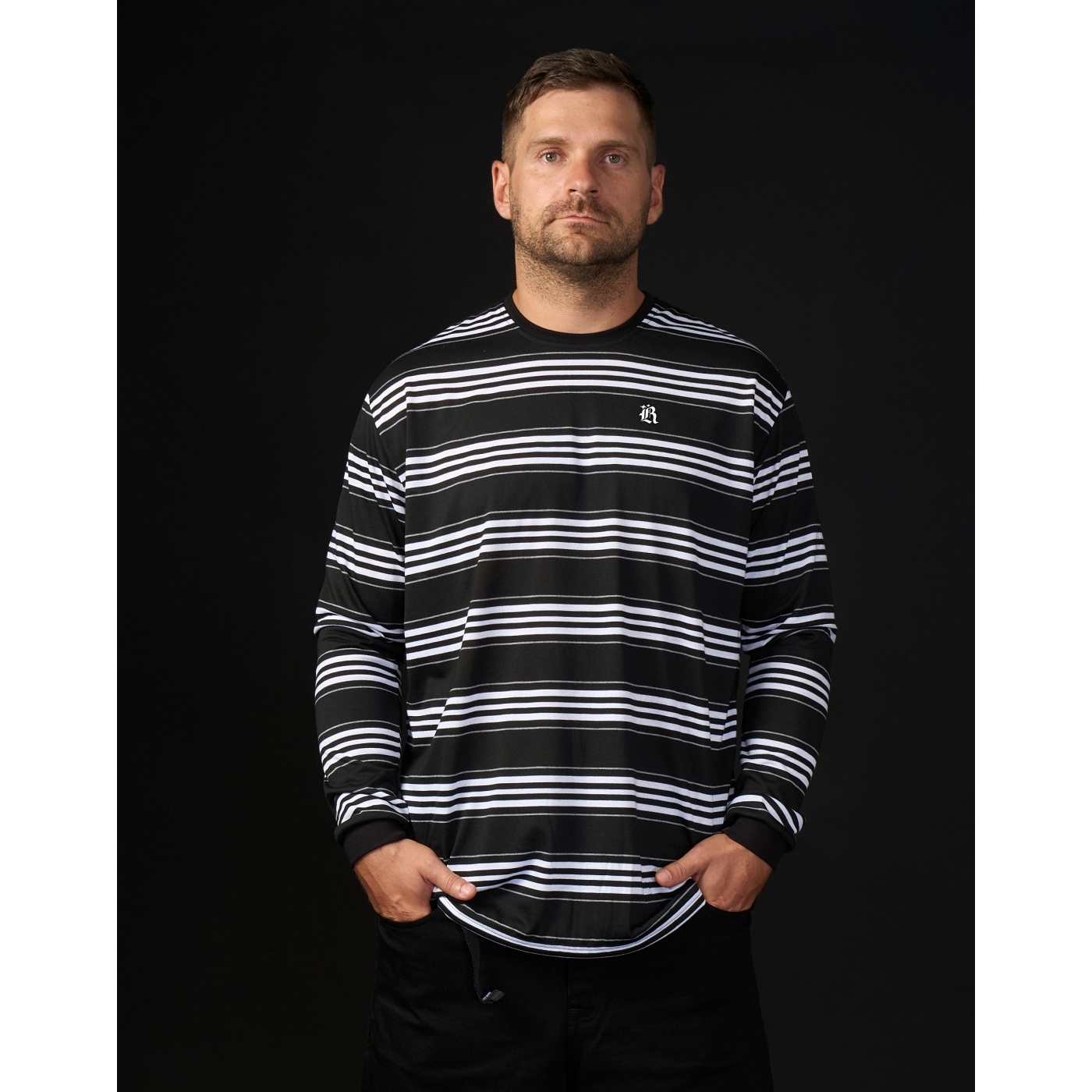 Loose Riders Tech Long Sleeve Shirt Men - Austin Black | BIKE24