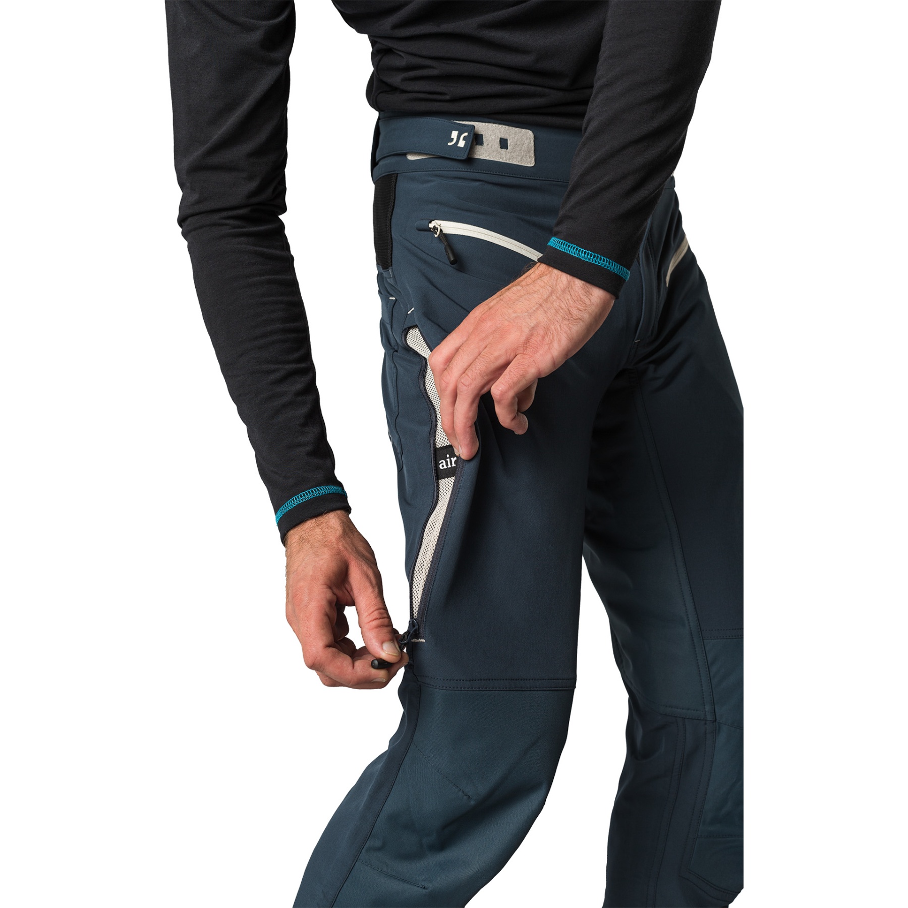 Pantalon Cyclisme Hiver Homme - Coupe-Vent, Thermique Polaire | Pour VTT, Vélo Route | Taille Asie (Prendre +1 Ou +2)