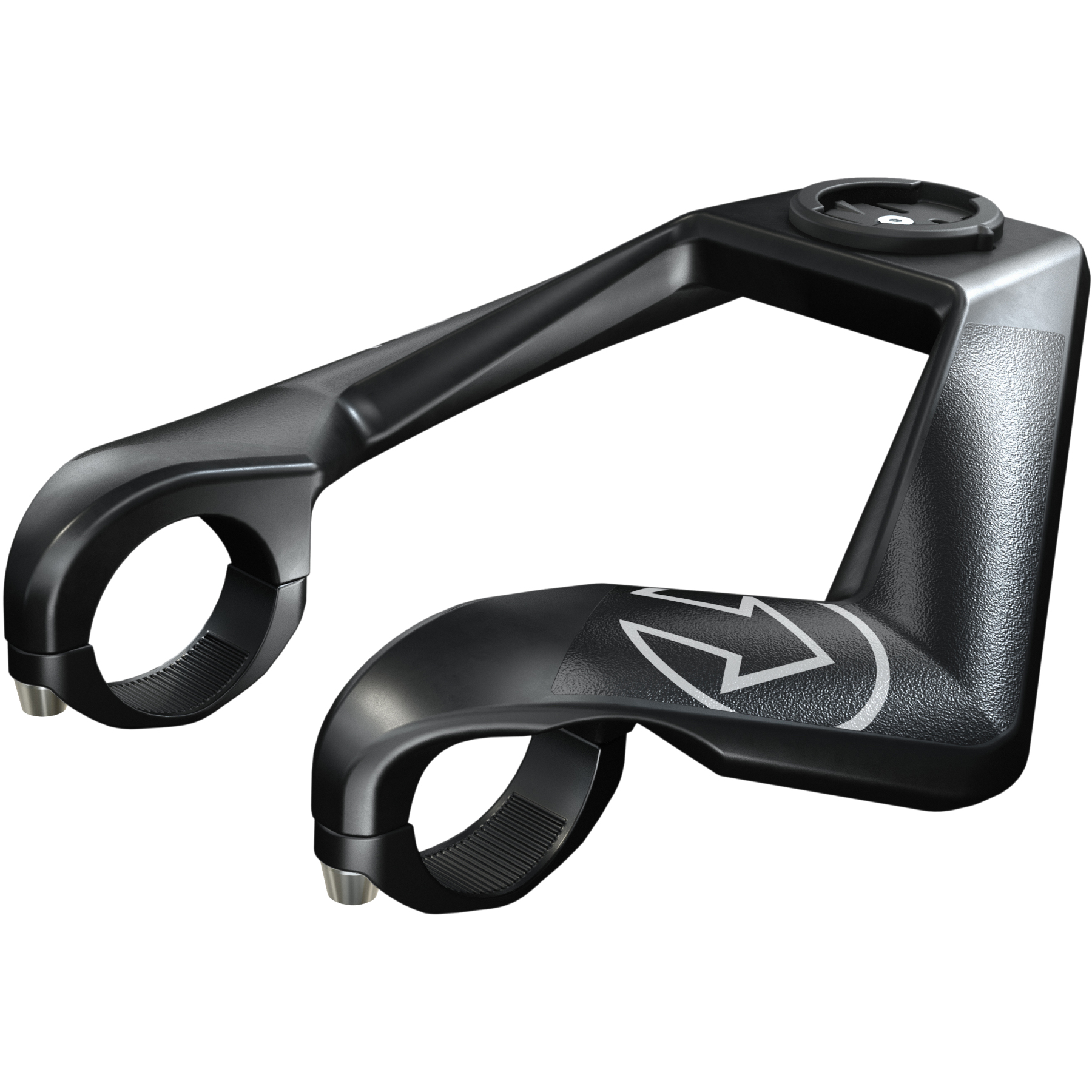 Picture of PRO Compact Clip-On Aerobar - Carbon | Computer Mount - 31.8mm | black