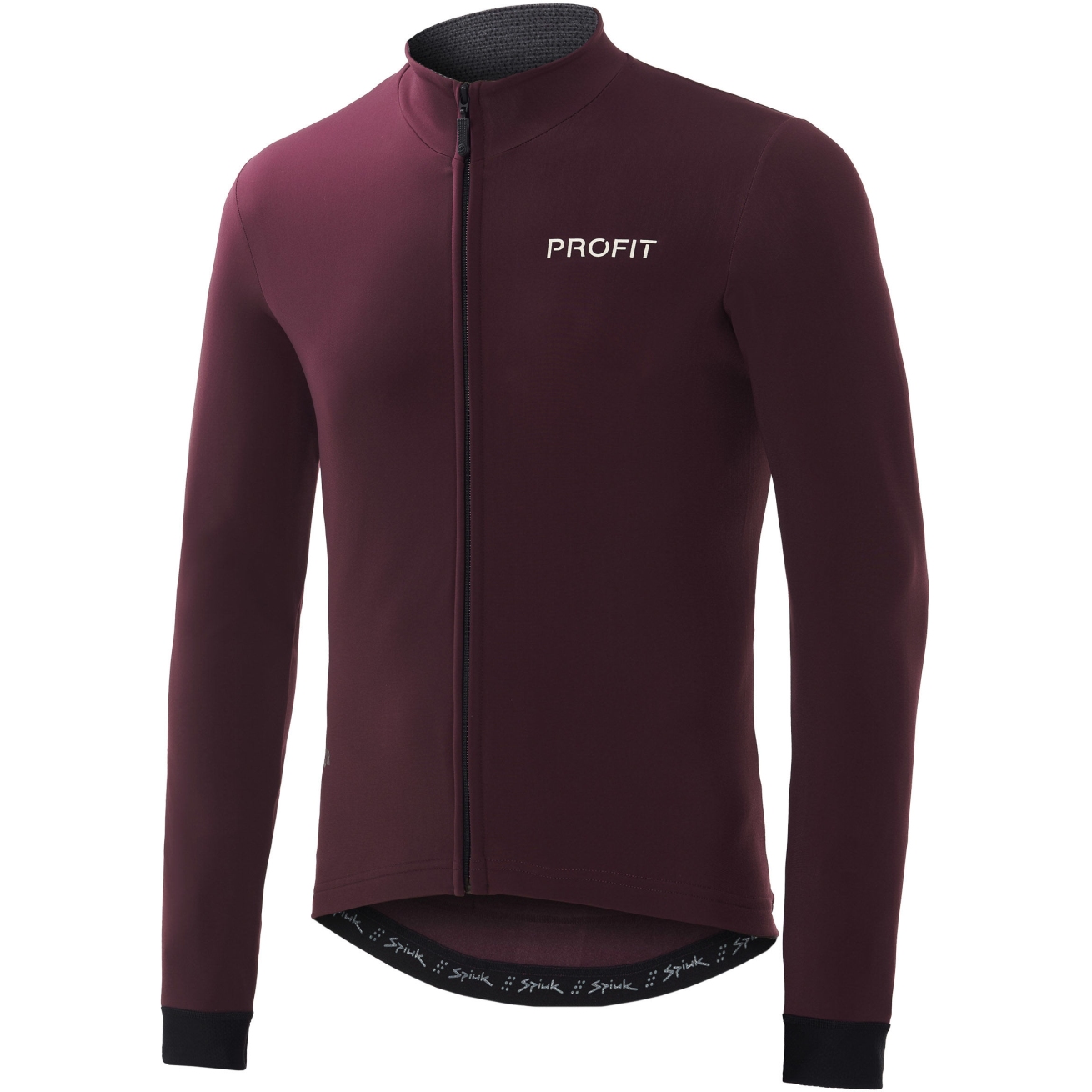 Picture of Spiuk PROFIT COLD&amp;RAIN Jersey - dark red