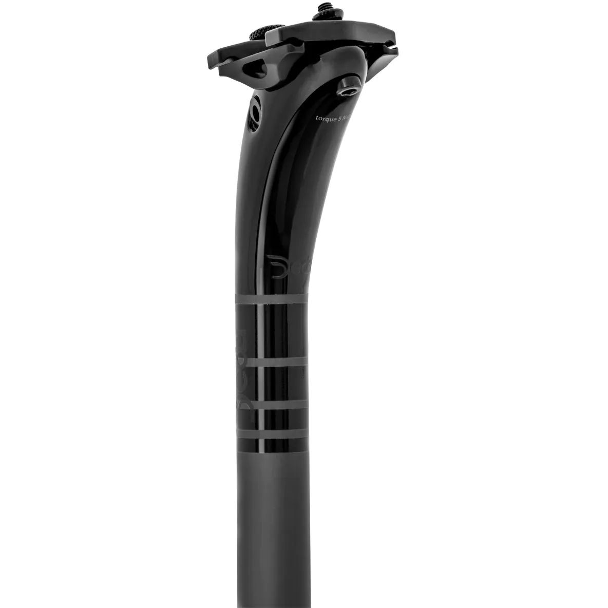 Deda RS Carbon Sattelsttze - 25mm Setback - polish on black (POB) | BIKE24  AT