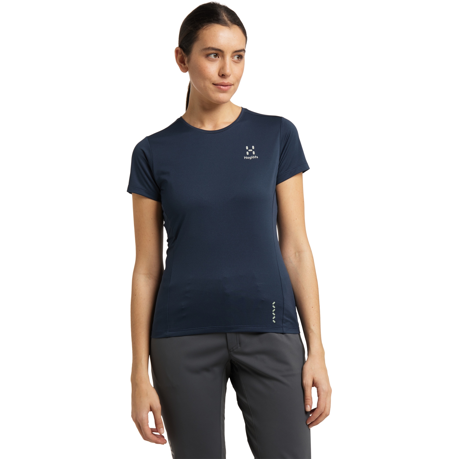 Picture of Haglöfs L.I.M Tech Tee Women - tarn blue 3N5