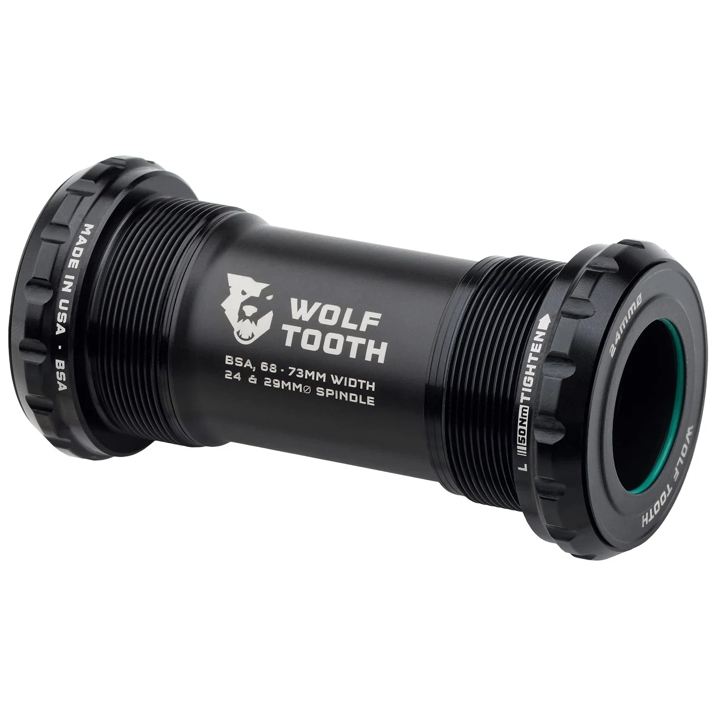 Produktbild von Wolf Tooth Innenlager - BSA-68/73-24 - schwarz