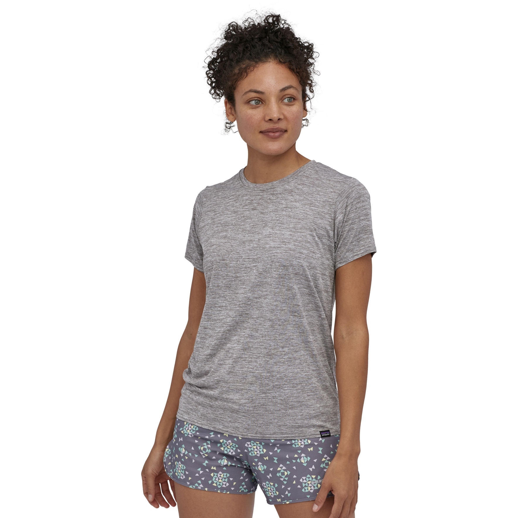 Productfoto van Patagonia Capilene Cool Daily T-Shirt Dames - Feather Grey