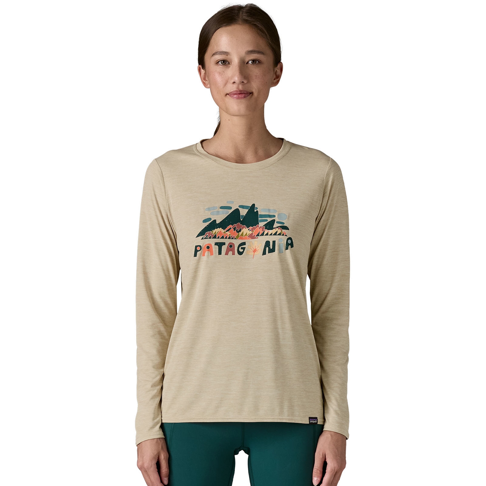 Patagonia T-Shirt Manches Longues Femme Capilene Cool Daily