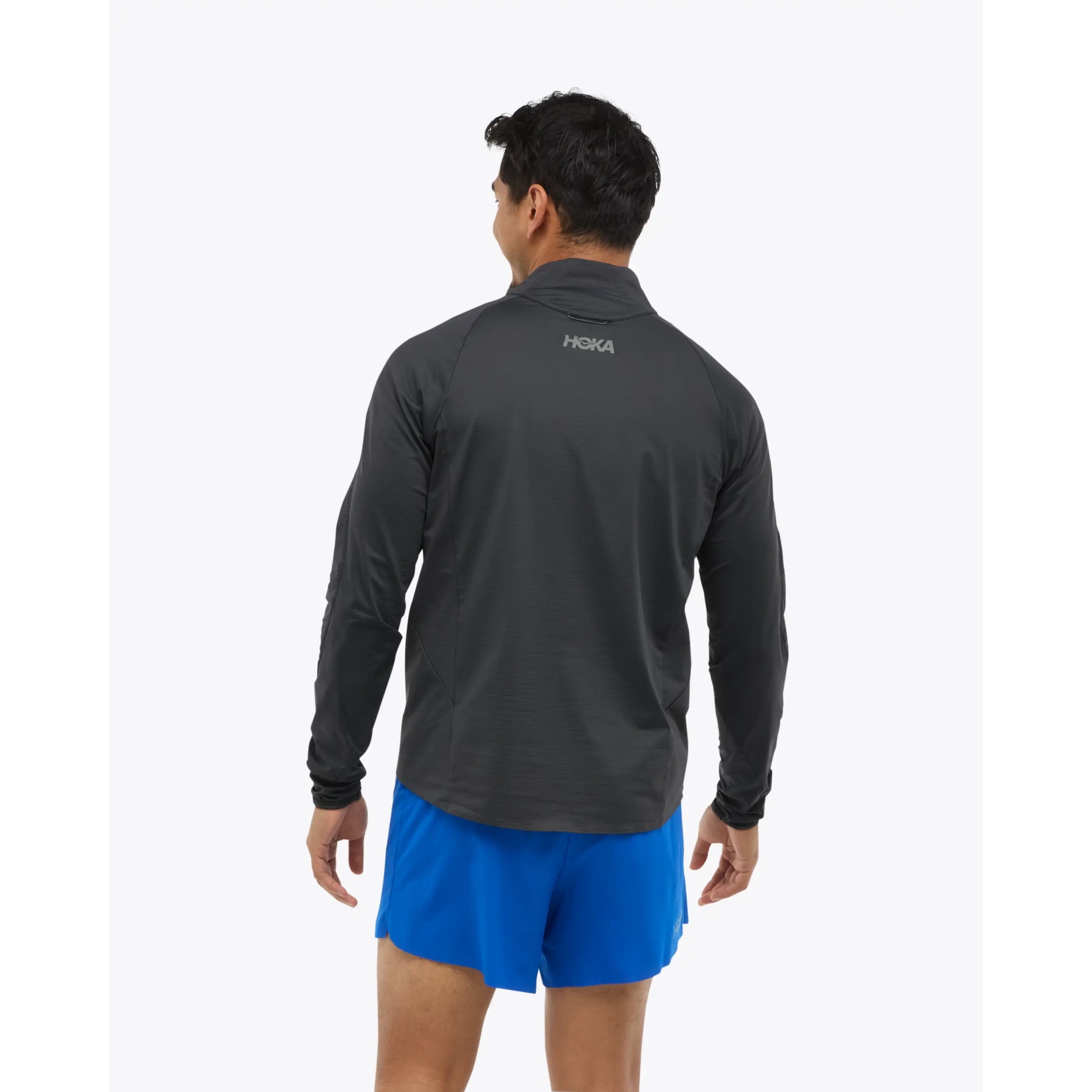 Hoka GlideTech Quarter Zip Shirt Men - black | BIKE24
