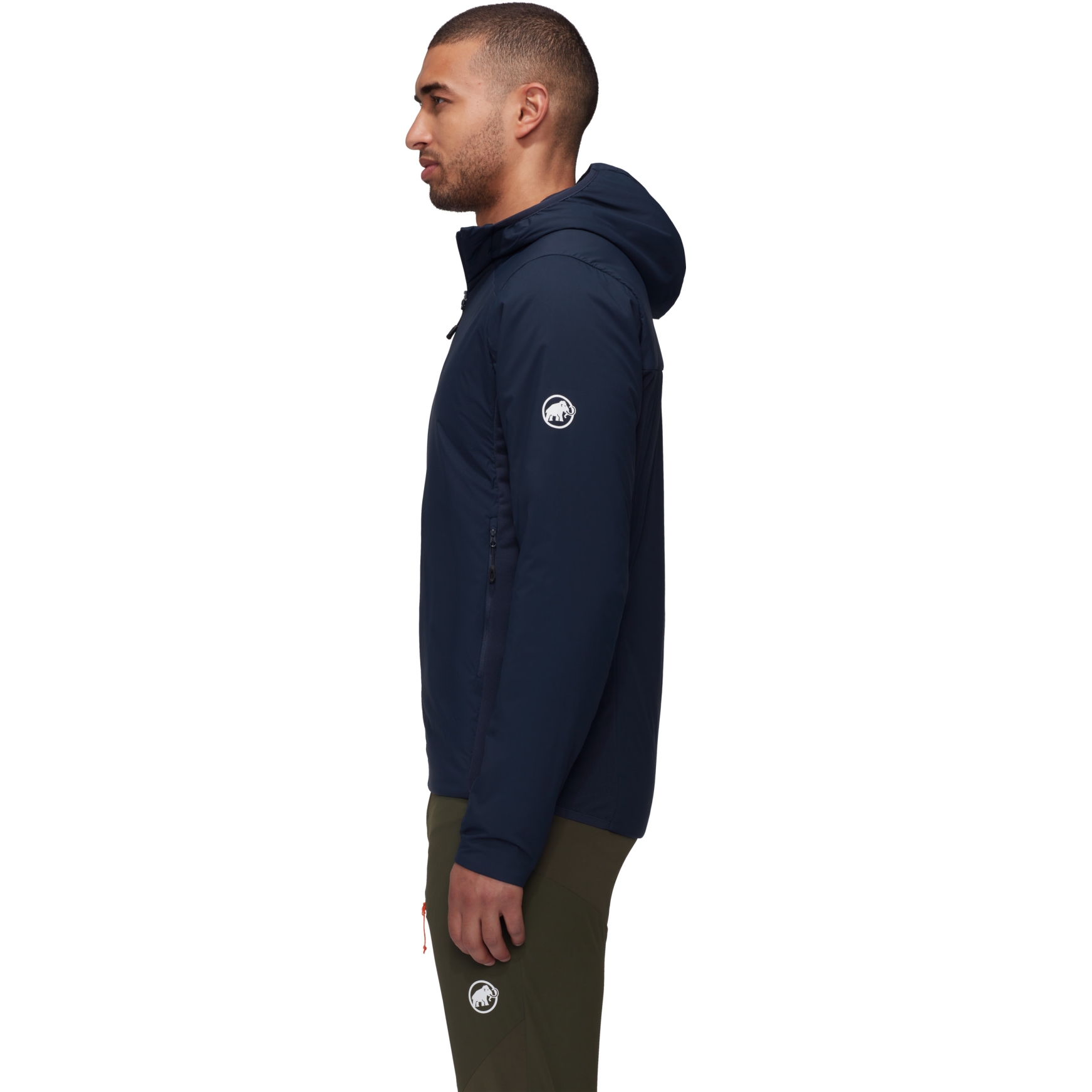 Mammut Rime Light Flex Insulation Hooded Jacket Men - marine
