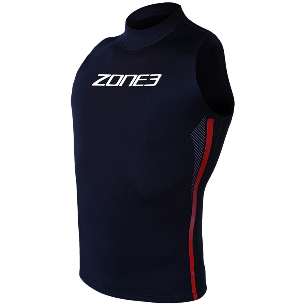 Productfoto van Zone3 Neopreen Verwarmend Vest - zwart/rood/wit