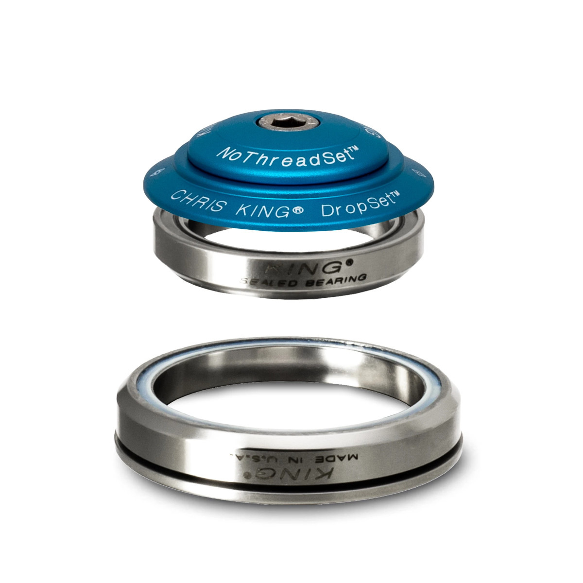 CHRIS KING DropSet™ 3 インテグラルヘッド　41×52mm ChrisKing DROPSET™ 3｜ミズタニ自転車株式会社