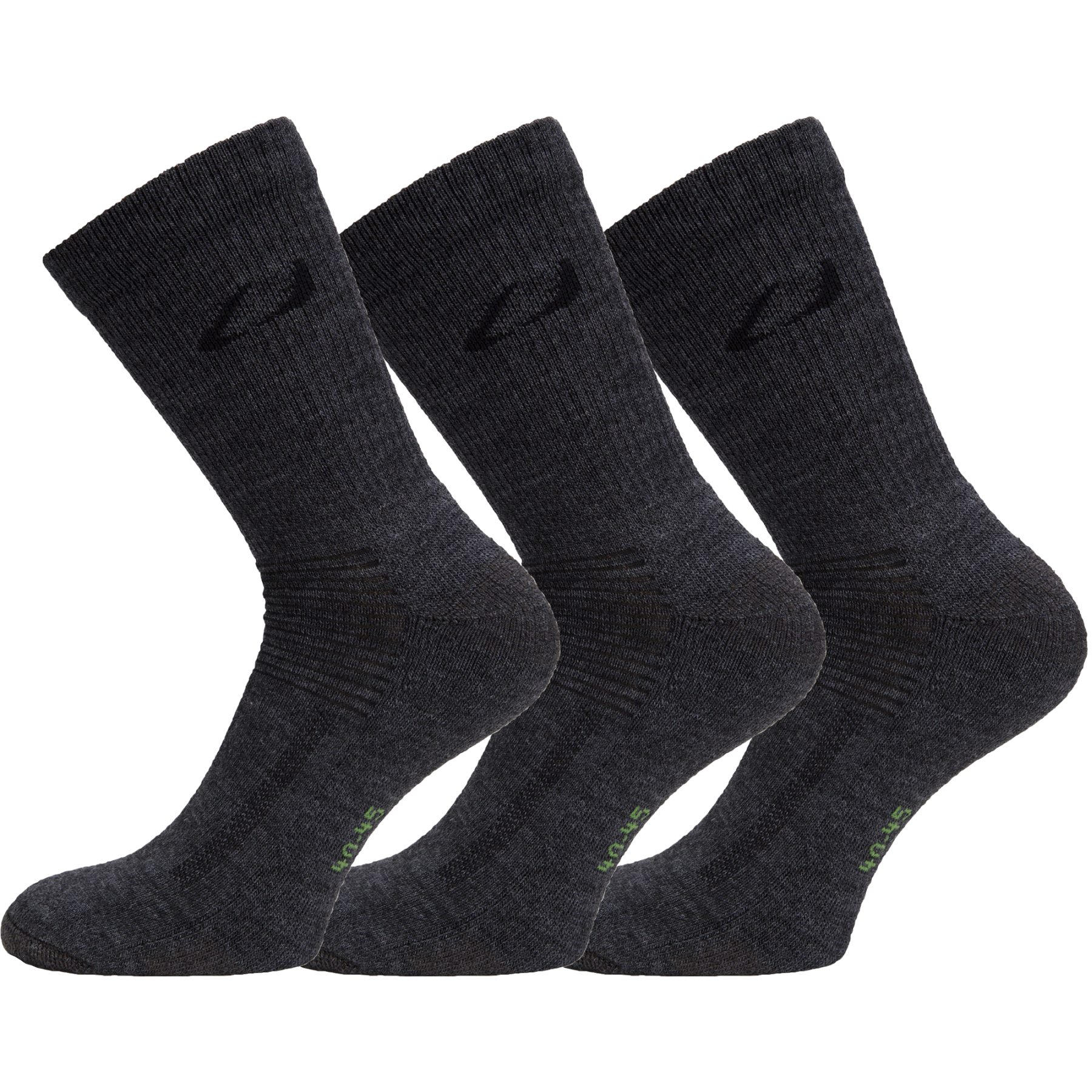 Picture of Ulvang Allround Socks 3 Pack - Charcoal Melange