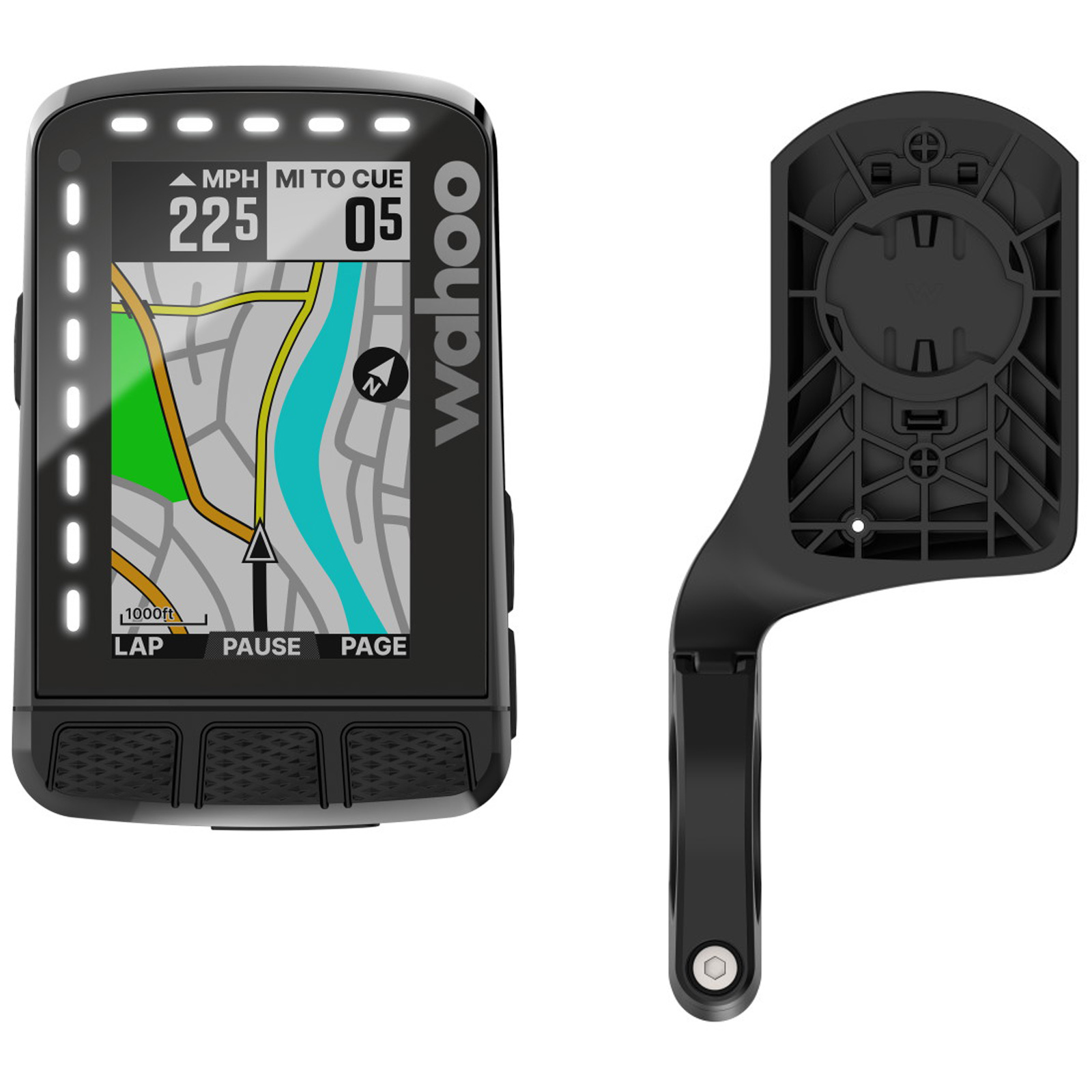 Produktbild von Wahoo ELEMNT ROAM 2 GPS Fahrradcomputer - schwarz