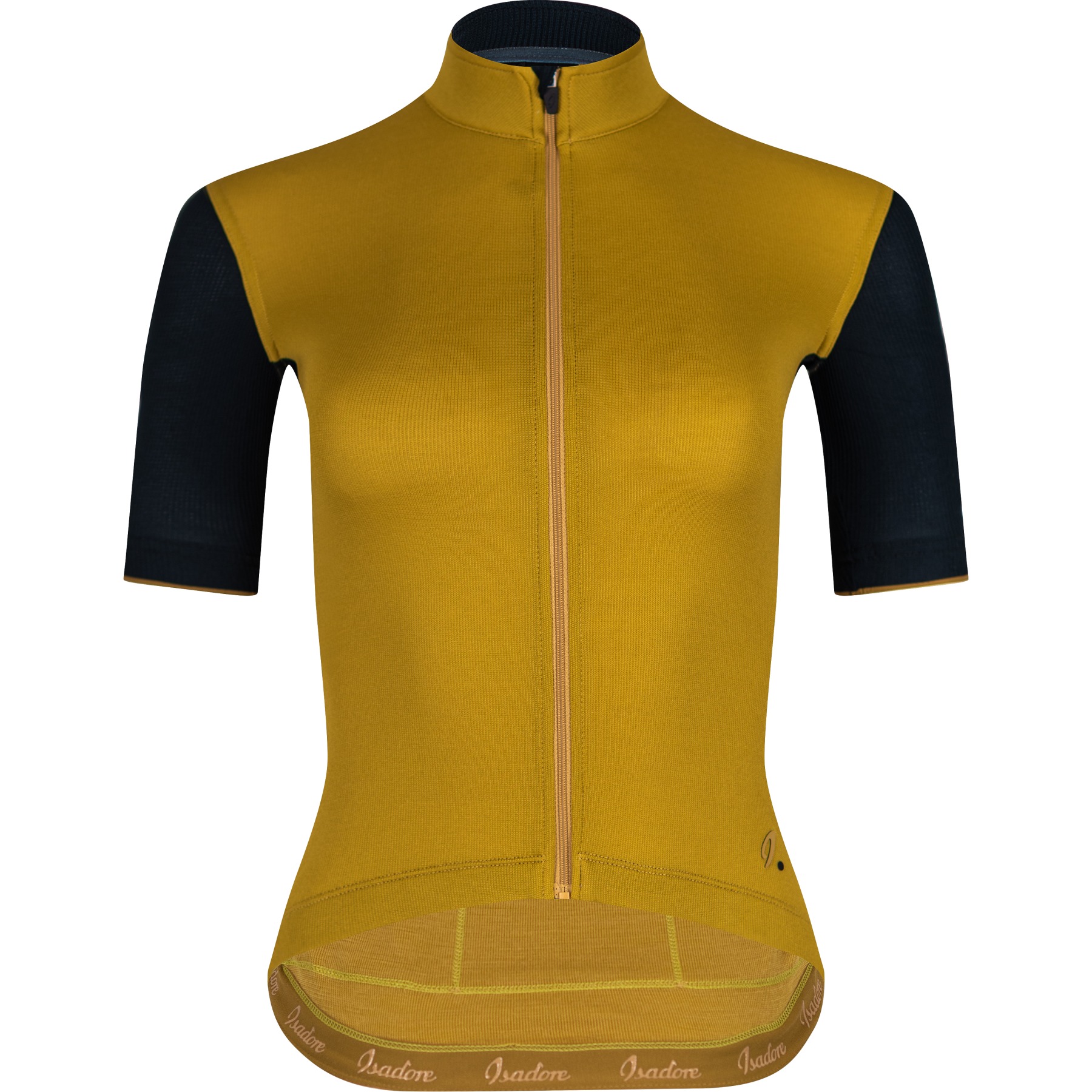 Image of Isadore Signature Women's Cycling Jersey - Olive Oil/Jet Set