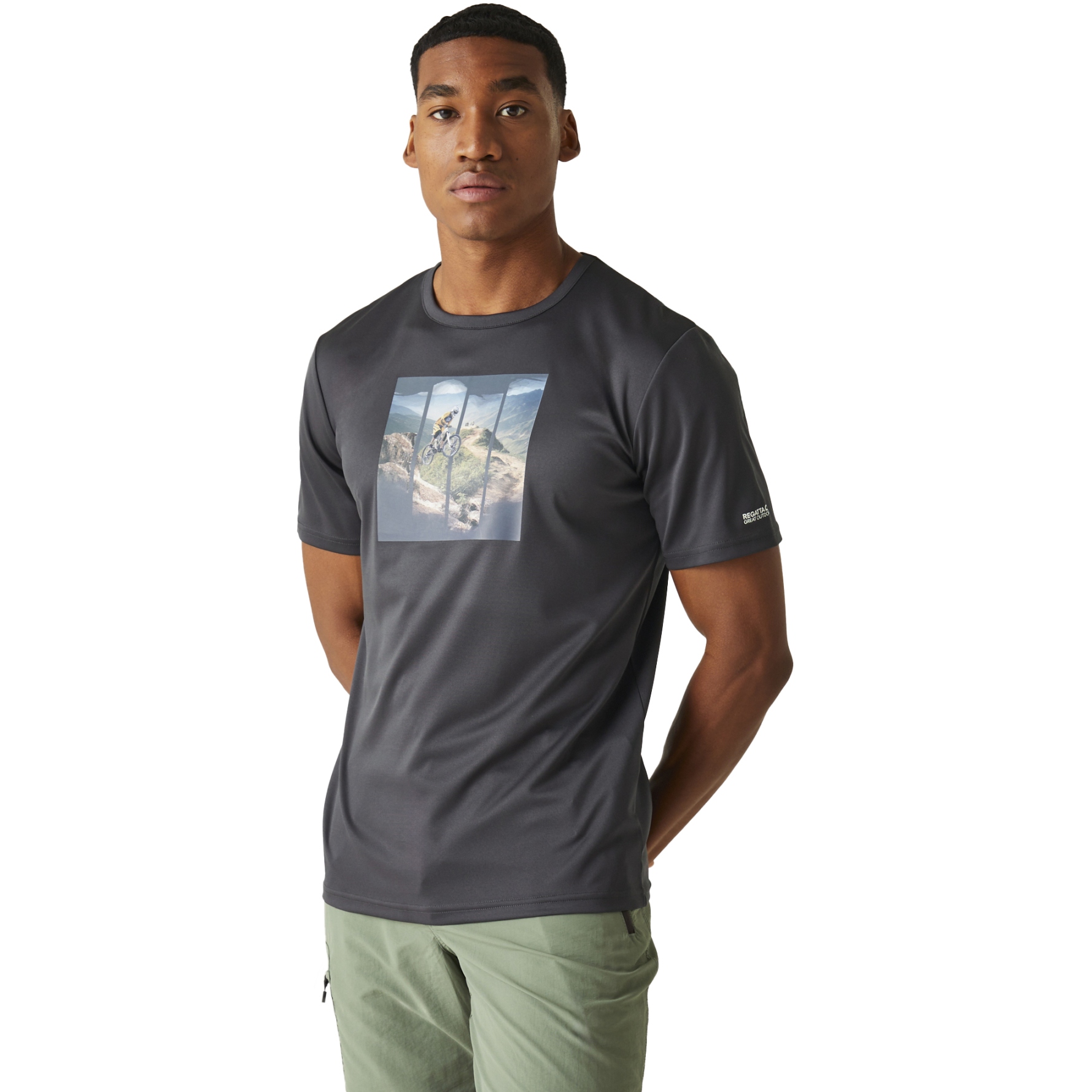 Produktbild von Regatta Fingal VIII T-Shirt Herren - Ash 61I