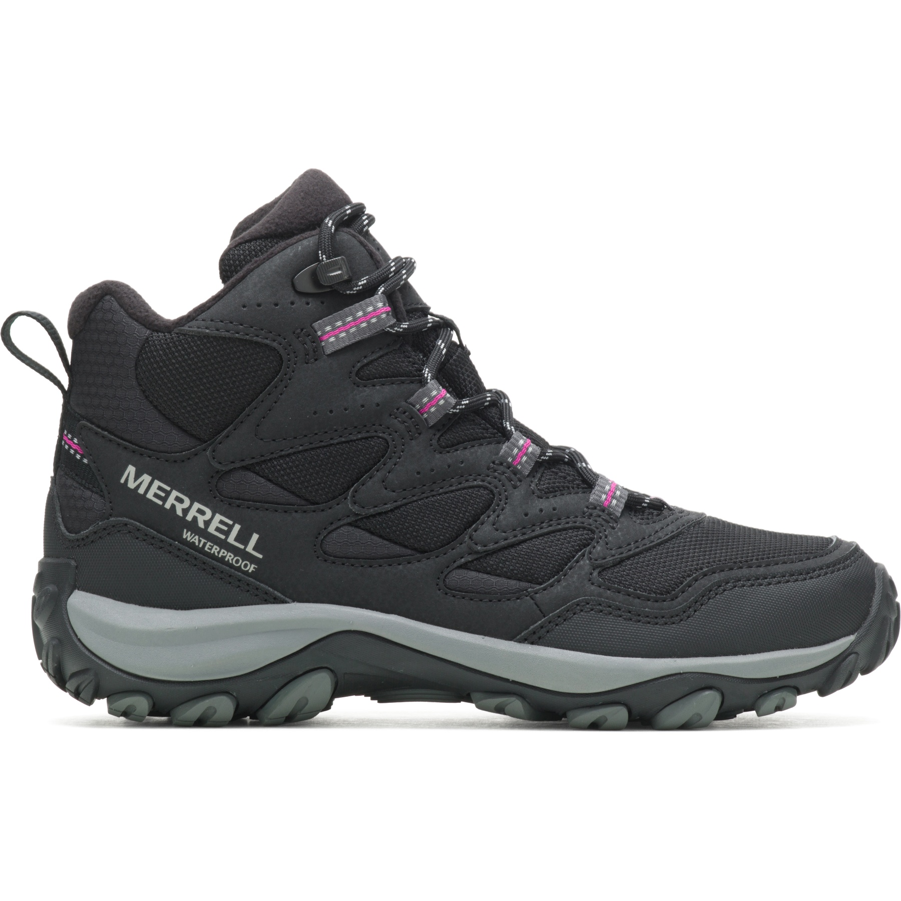 Picture of Merrell West Rim Sport Thermo Mid WP Women&#039;s Hiking Boots - black