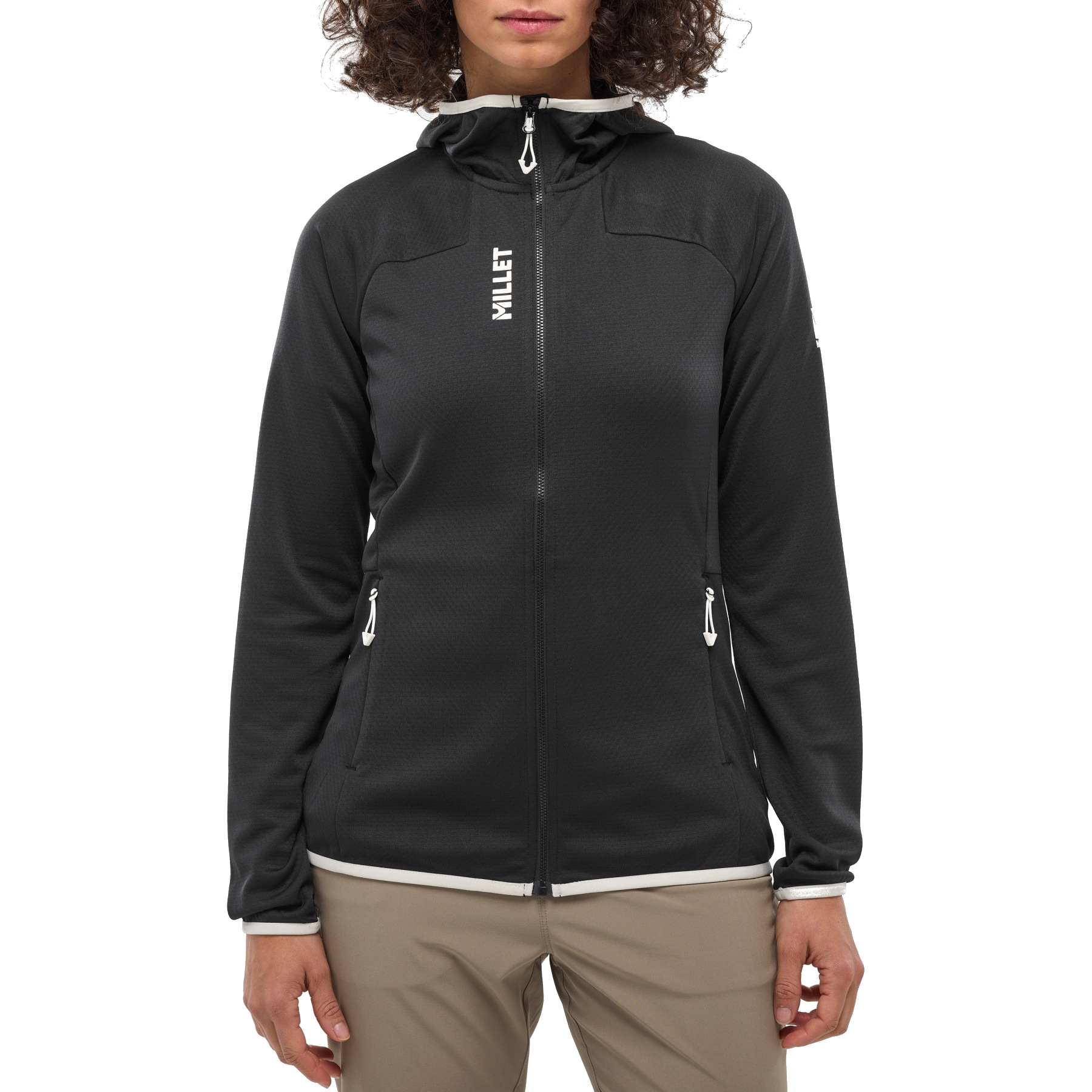 Produktbild von Millet Lokka Hoodie III Fleecejacke Damen - Schwarz