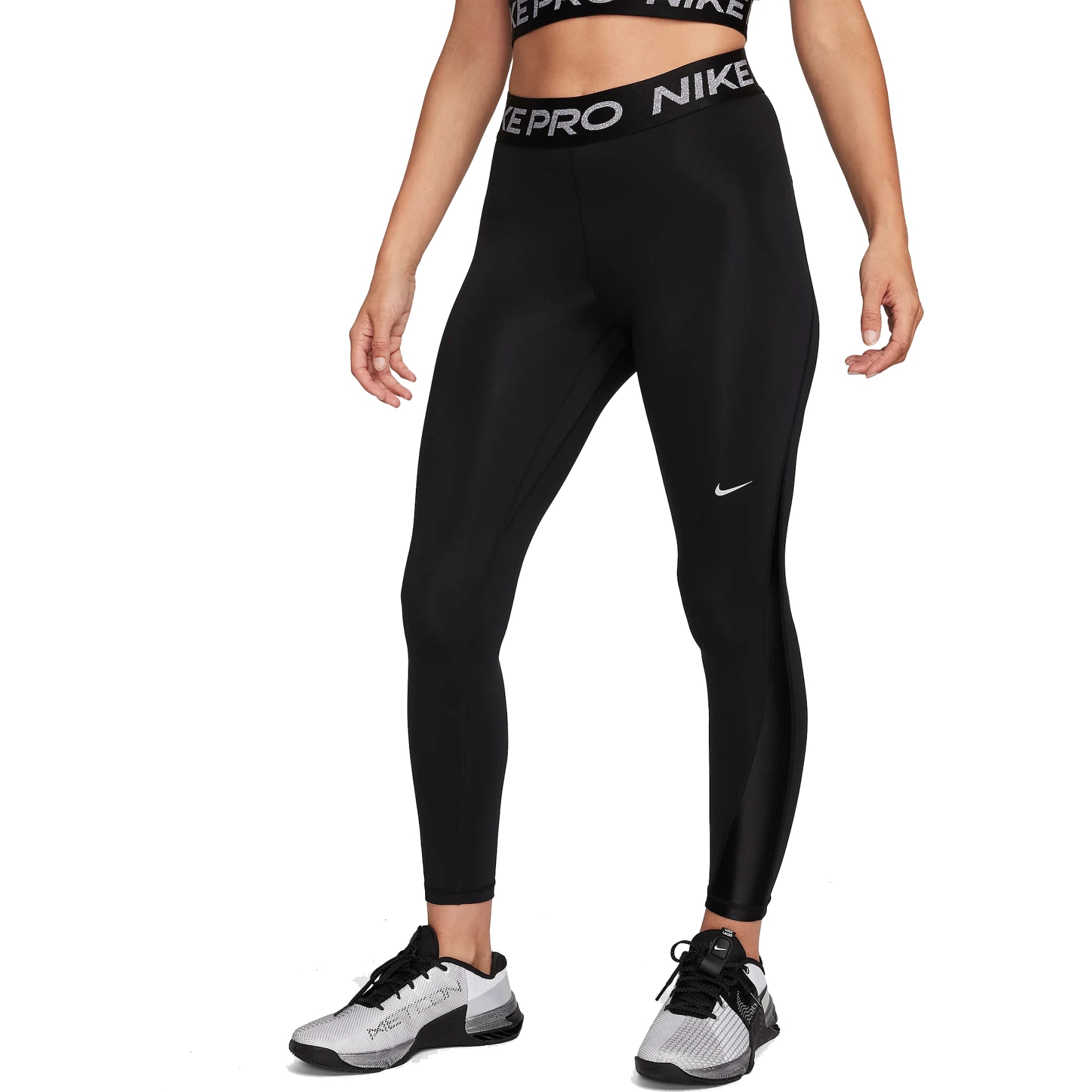 Produktbild von Nike Pro Dri-FIT 7/8-Leggings Damen - schwarz FB5700-010