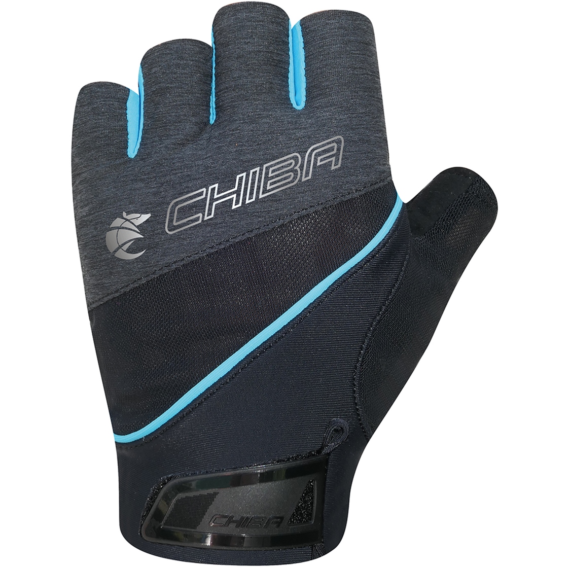Produktbild von Chiba Gel Premium III Kurzfinger-Handschuhe Damen - schwarz/türkis