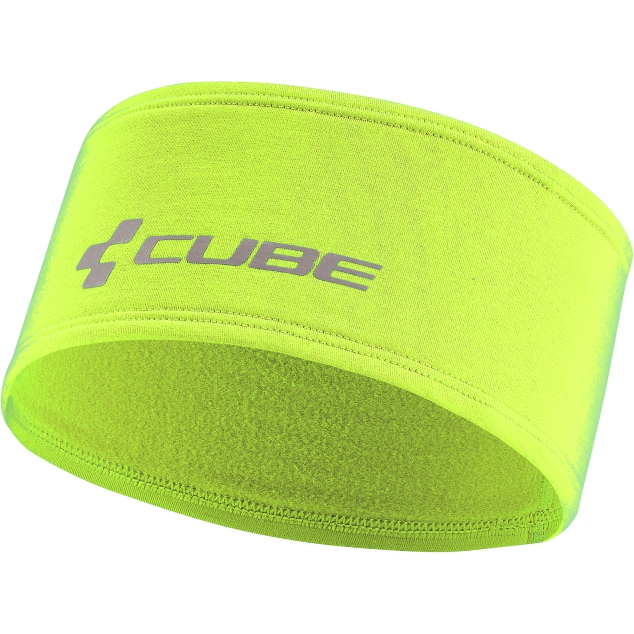 Produktbild von CUBE RACE Be Warm Safety Funktionsstirnband - neon yellow