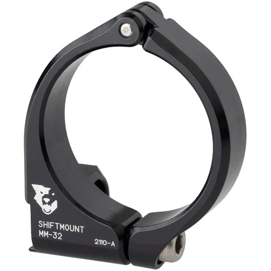 Picture of Wolf Tooth ShiftMount Clamp for Mounting SRAM MatchMaker Shifter to Dropper Handlebar - 31.8 mm - black