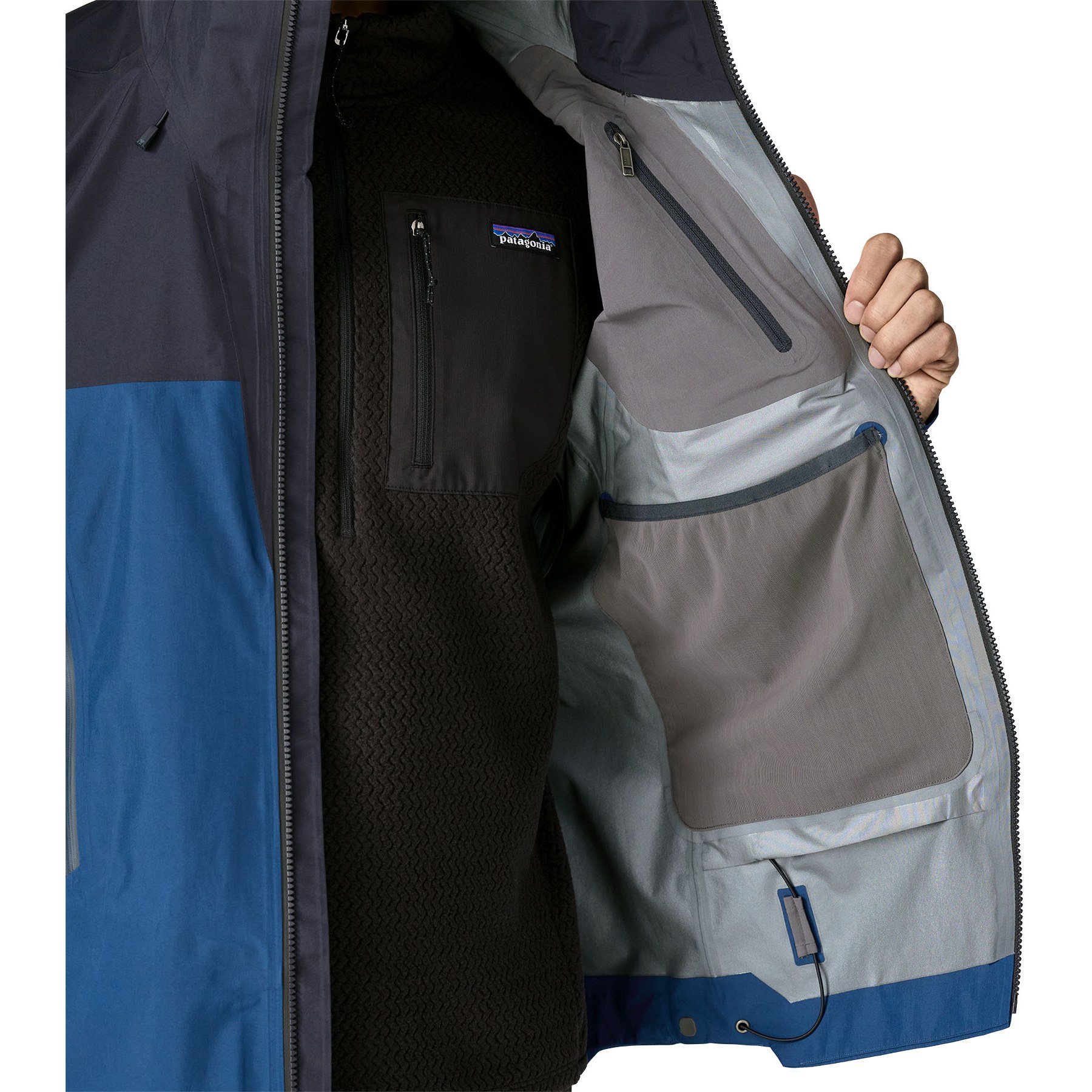 Patagonia Super Free Alpine Jacket Men - Clement Blue | BIKE24