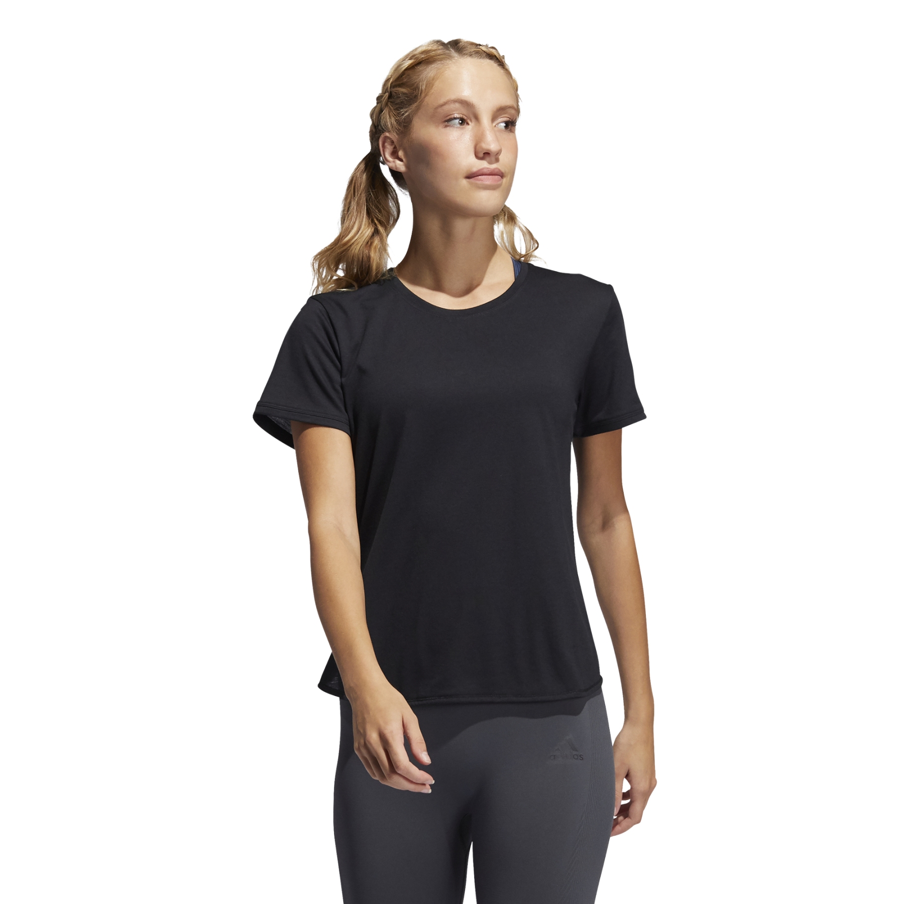 Image de adidas T-Shirt Femme - Go To T-Shirt 2.0 - black/white GQ9417