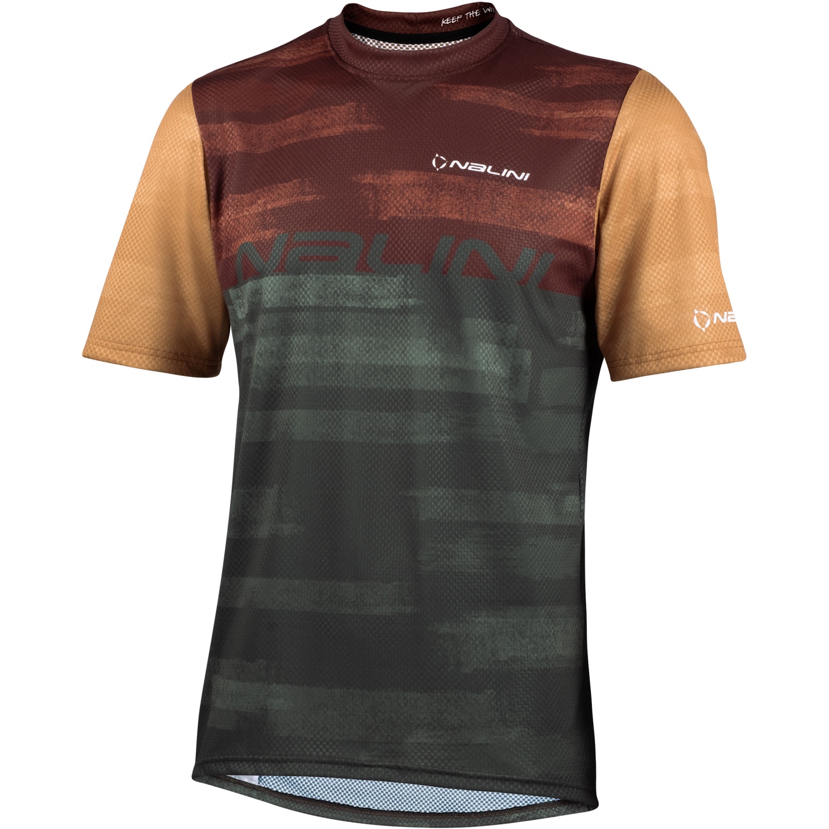 Produktbild von Nalini New MTB Shirt Men - brown wood 4500