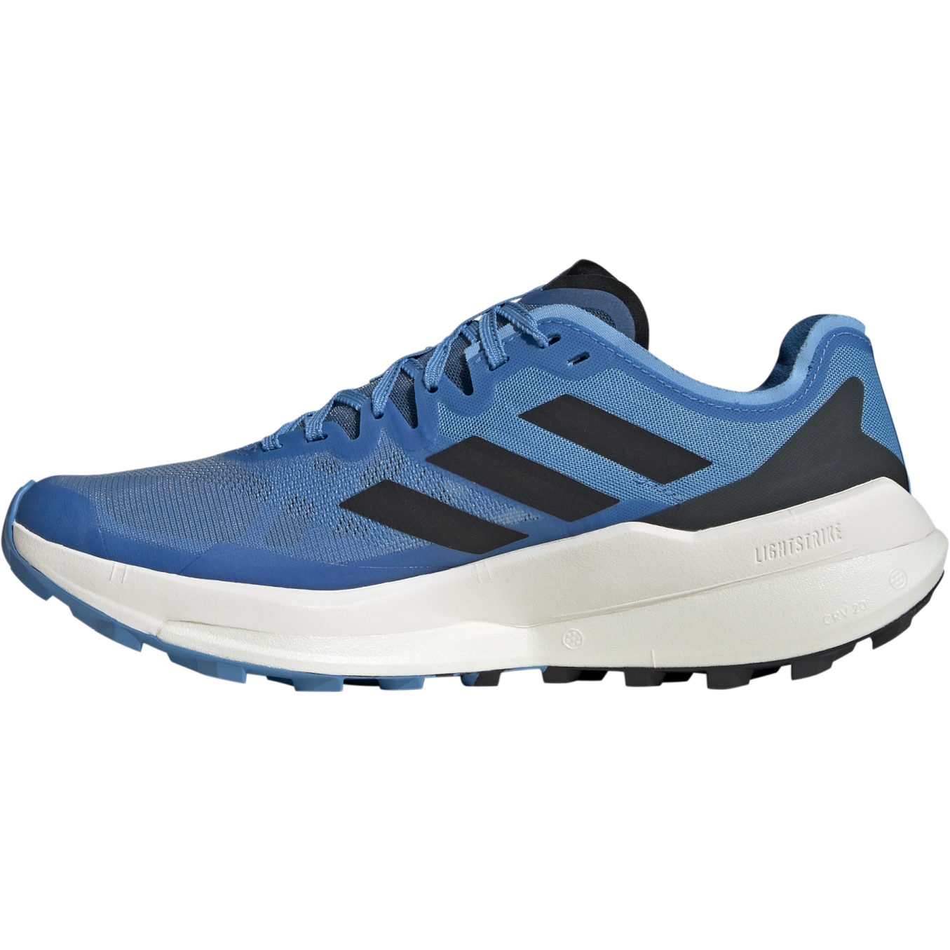 Adidas mens shoes black and blue best sale