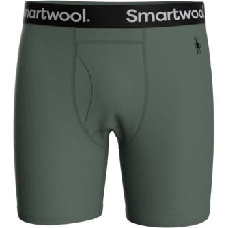 Smartwool Men's Merino Wool Boxer Brief Boxed (Slim Fit), Black