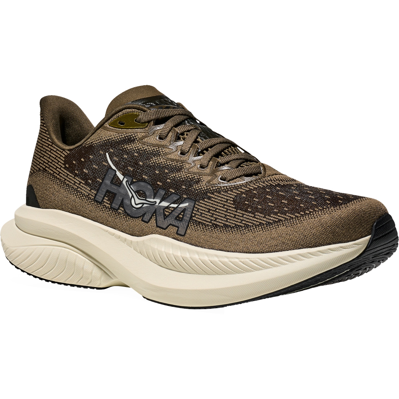 Bild von Hoka Mach 6 Laufschuhe Herren - antique olive / truffle salt