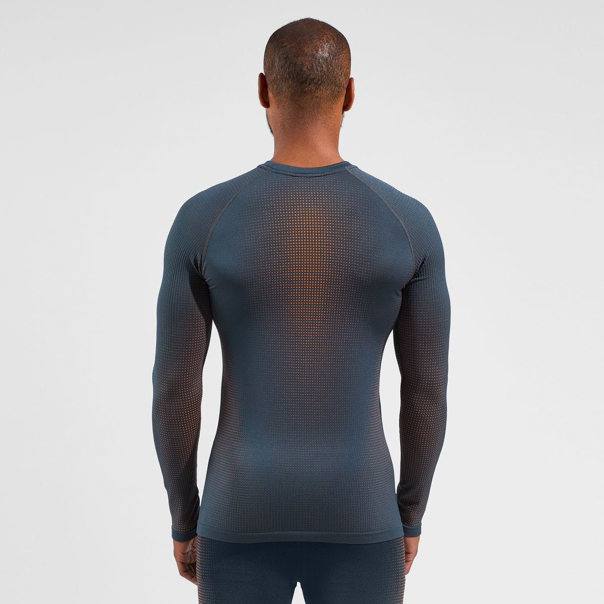 Odlo Chaleco Running Hombre - Zeroweight Warm - silver cloud - india ink
