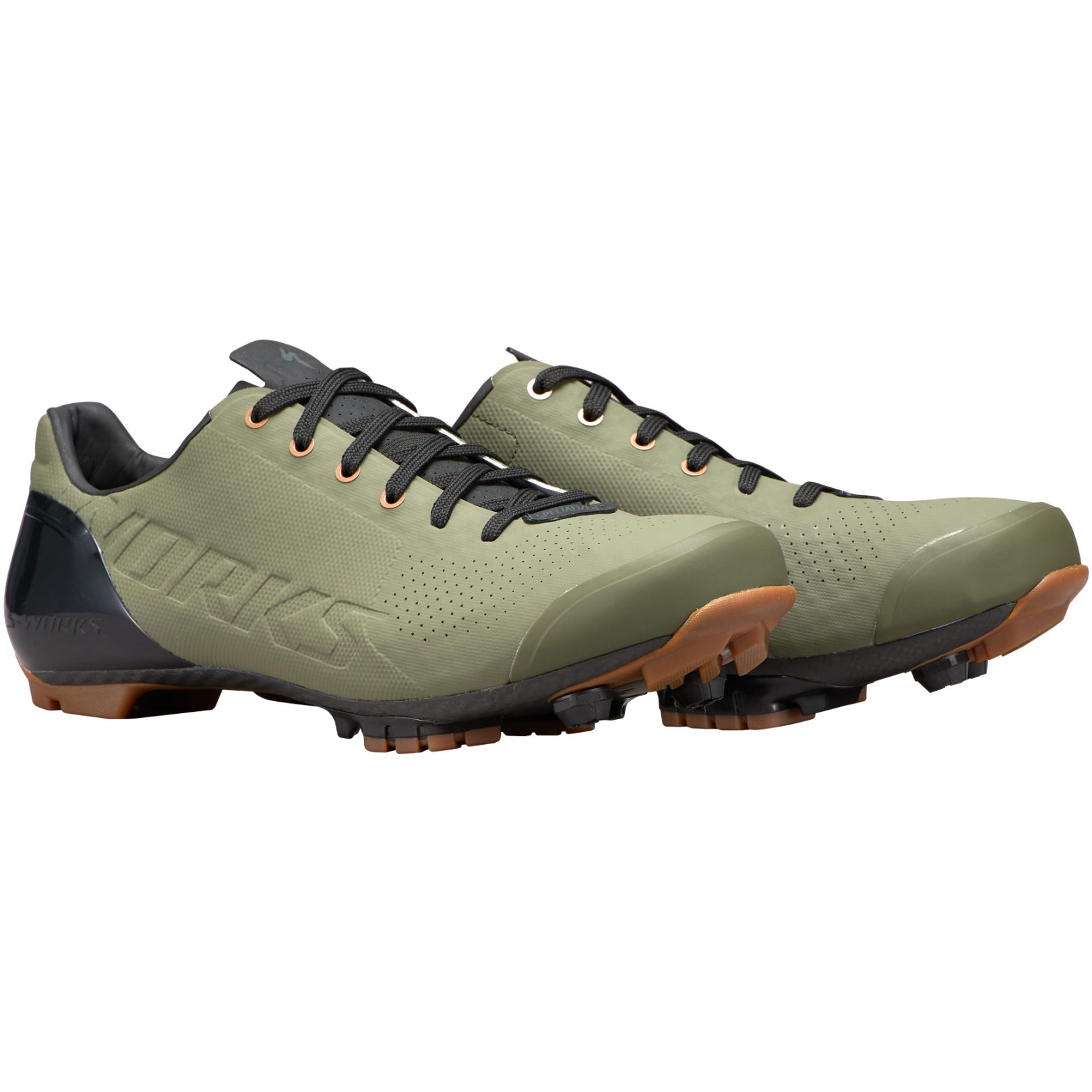 Image of Specialized S-Works Recon Lace Gravel Shoes - Oak Green