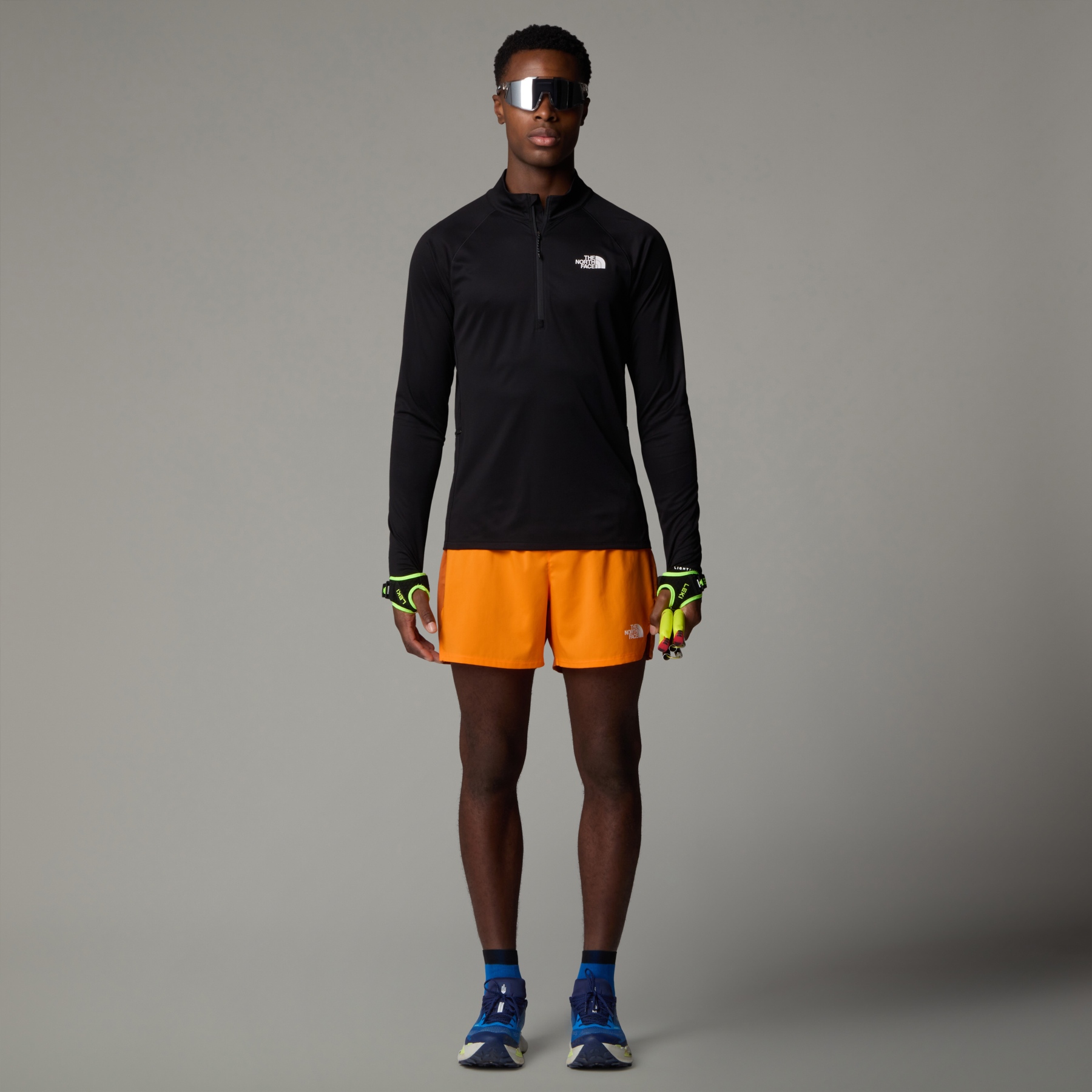 The North Face Sunriser 1/4 Zip Long-Sleeve Top Men - TNF Black