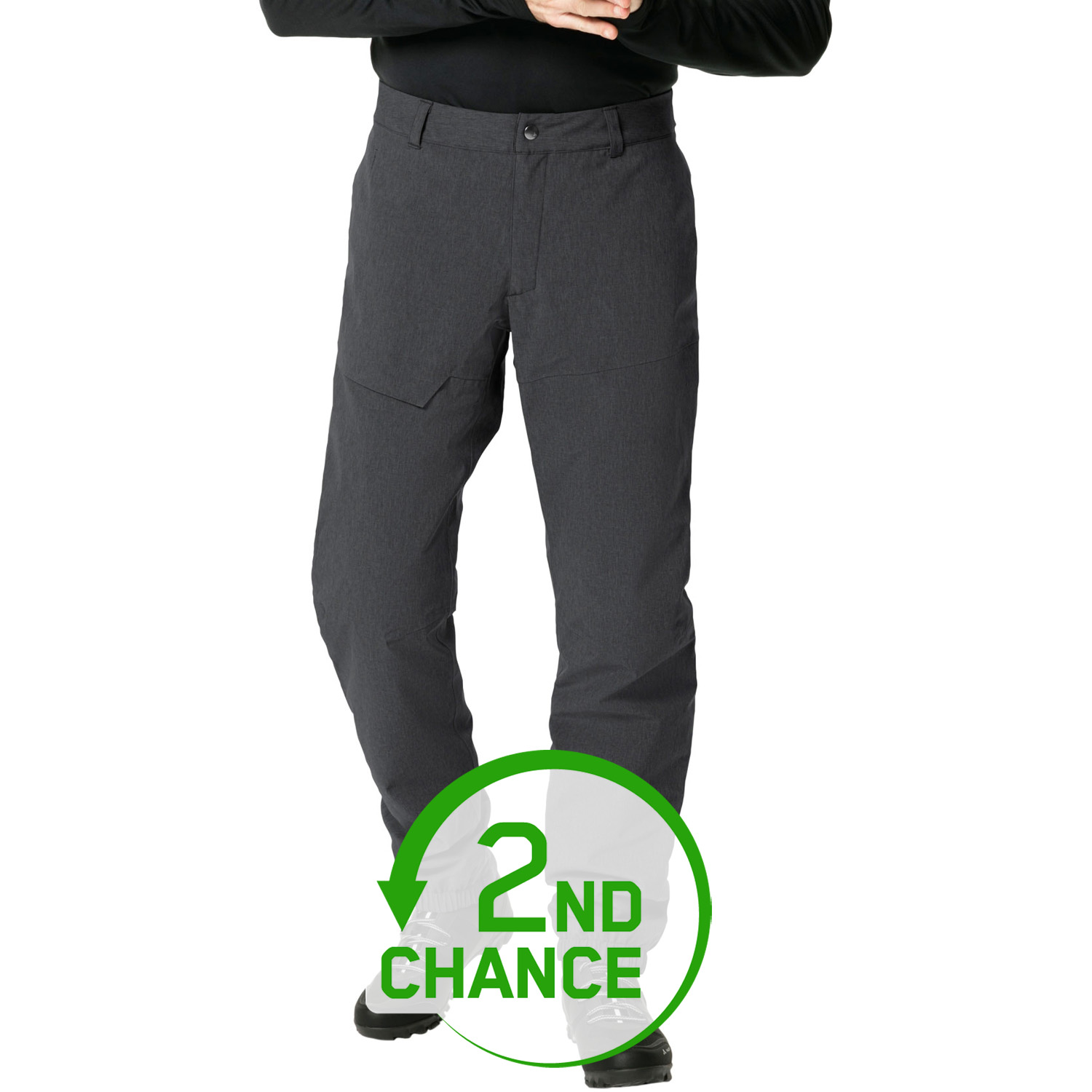 Picture of Vaude Yaras Warm Rain Pants Men - black - 2nd Choice